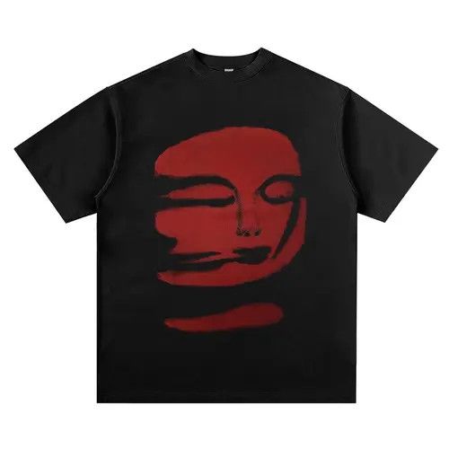 Individualized Shirts Red Phantom Printed Oversized Tee Size US M / EU 48-50 / 2 - 1 Thumbnail