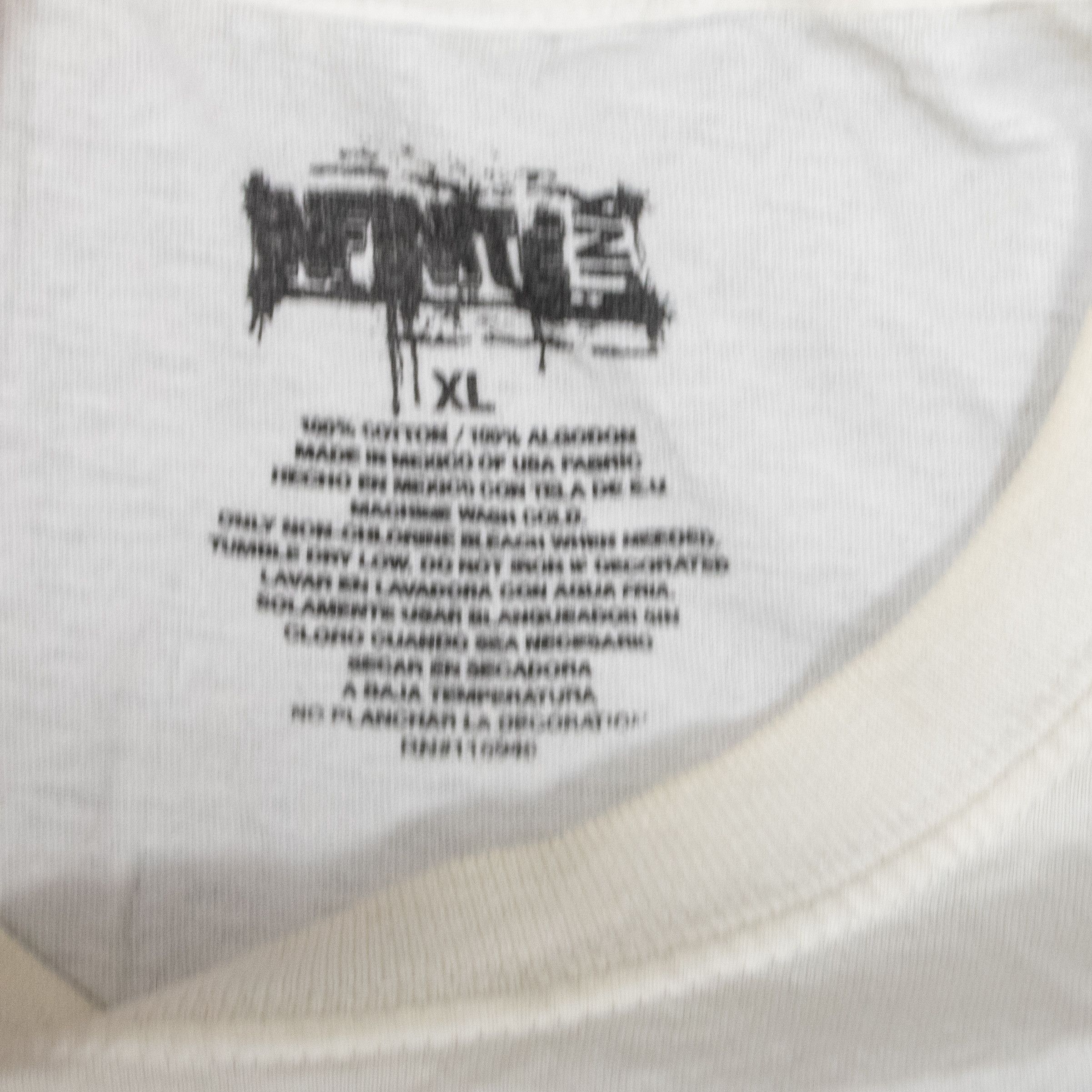 Japanese Brand Let Me Drop Everything Y2K Meme Humor Comedy White T-Shirt Size US L / EU 52-54 / 3 - 5 Thumbnail