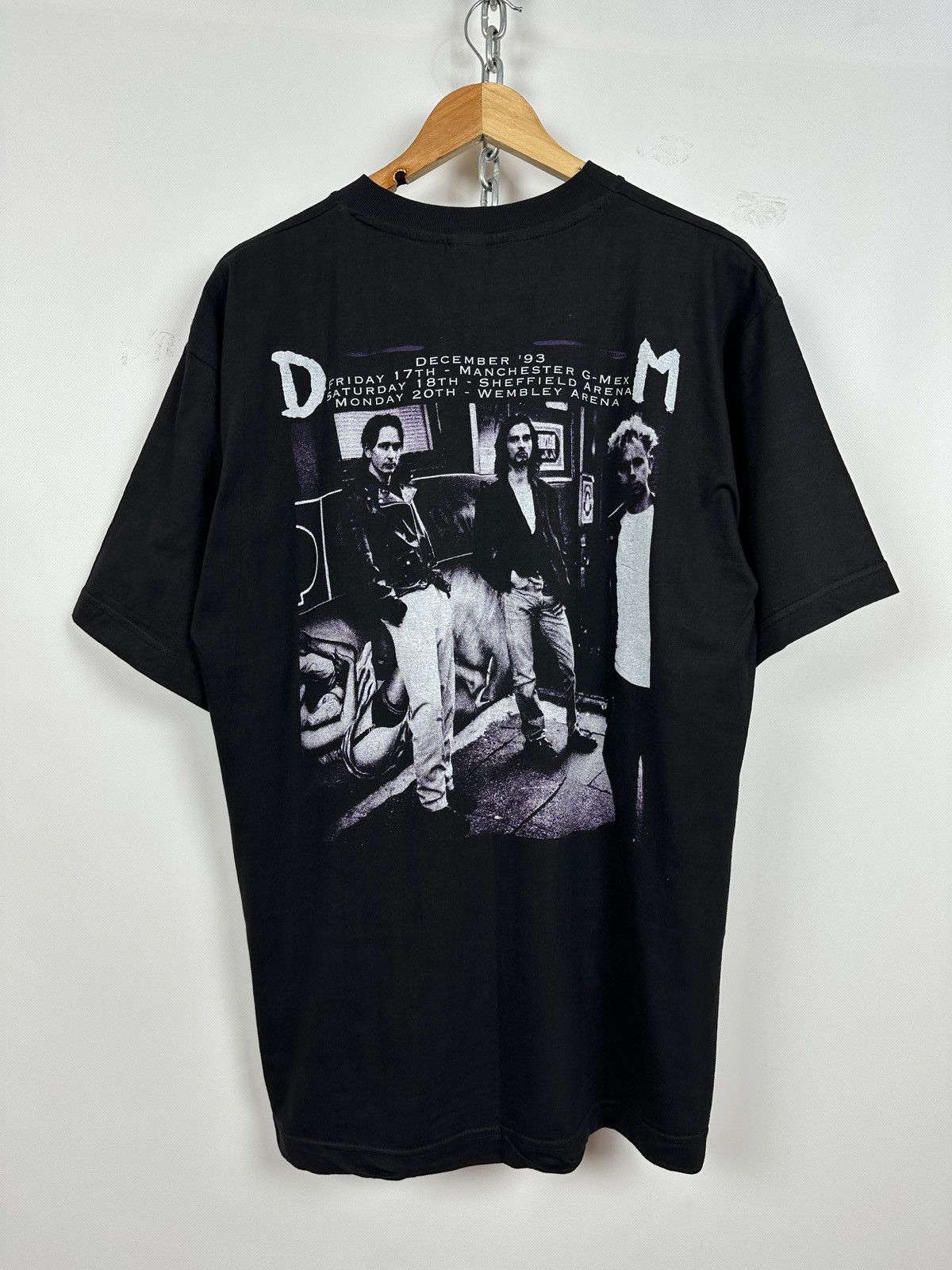 Band Tees 1993 Vintage Depeche Mode Songs of Faith and Devotion Tour Size US XL / EU 56 / 4 - 2 Thumbnail