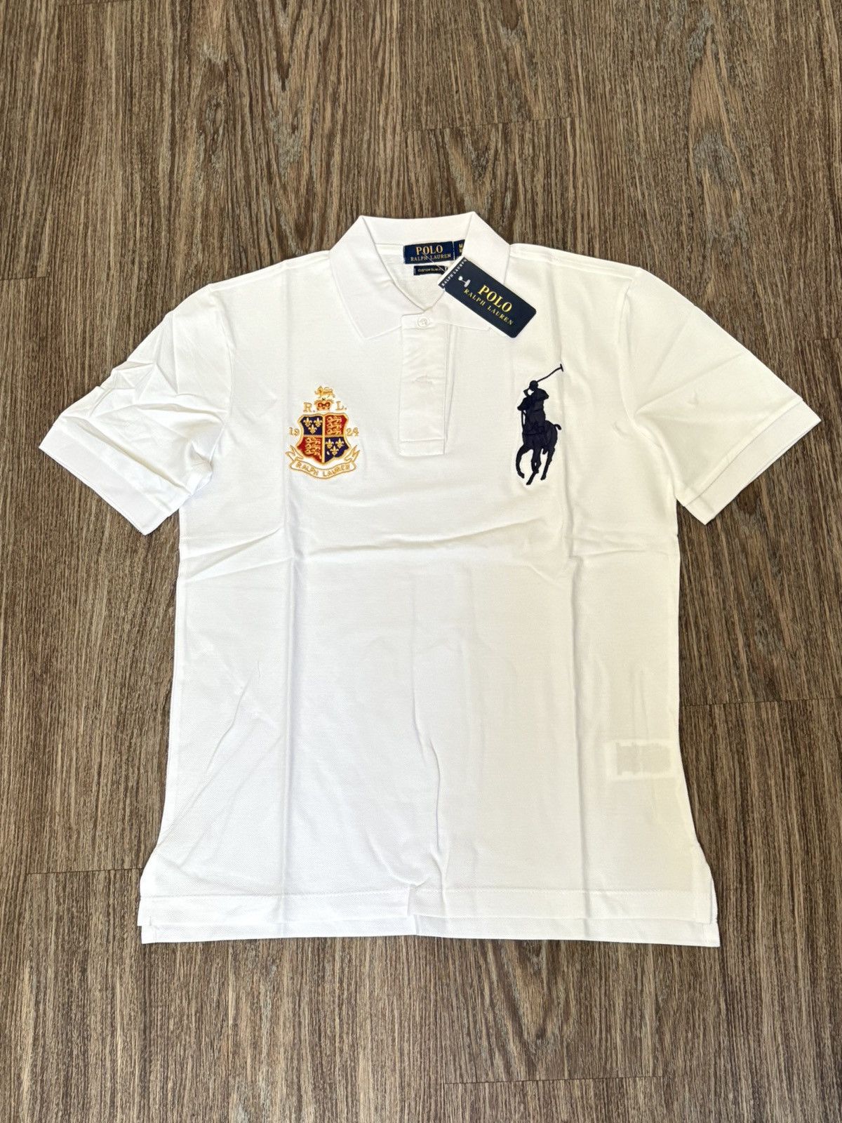 Ralph Lauren White Ralph Lauren Polo Shirt Size M Size US M / EU 48-50 / 2 - 1 Thumbnail