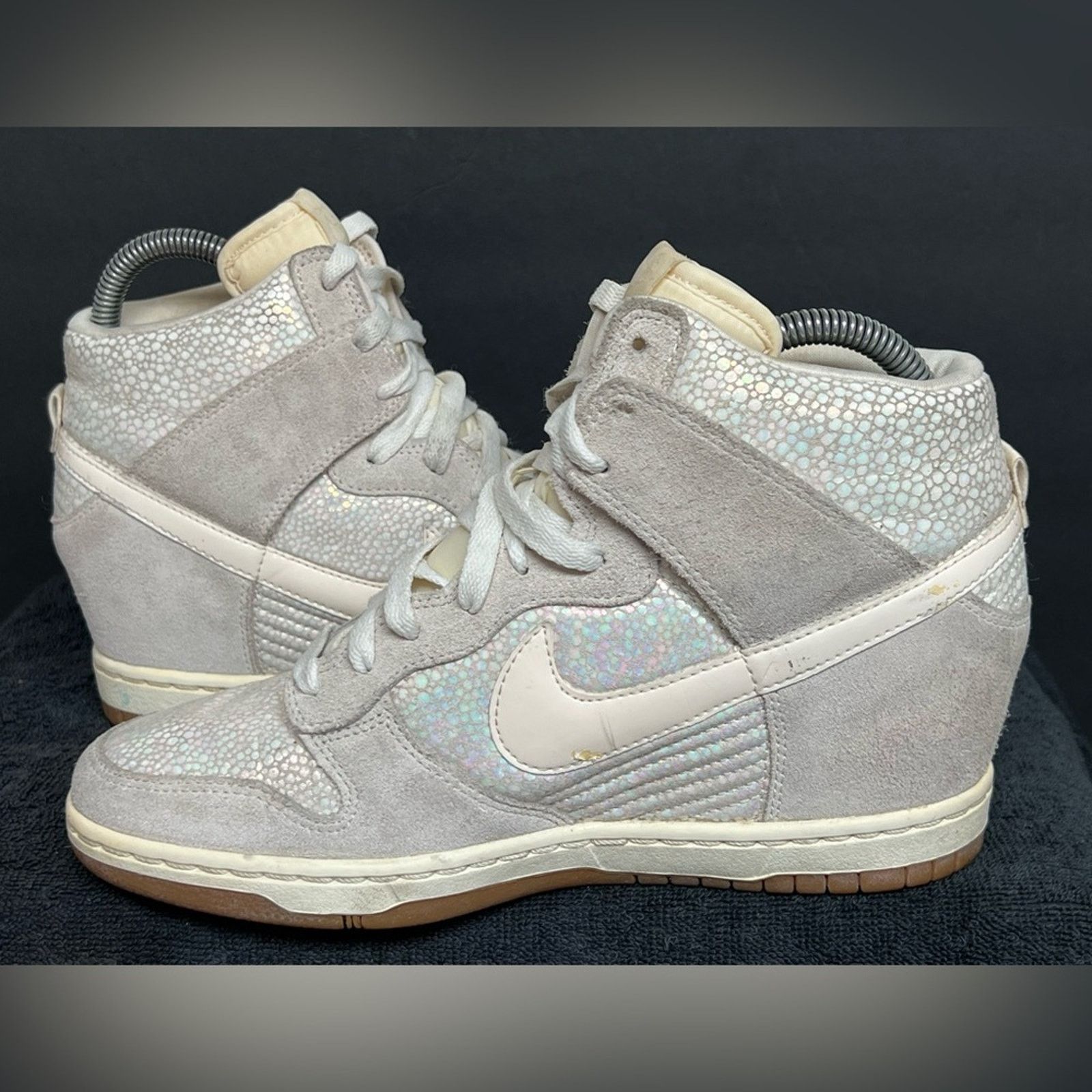 Nike Nike Dunk Sky Hi Hidden Wedge Metallic Luster / Sail SZ 9 Size US 9 / IT 39 - 6 Thumbnail