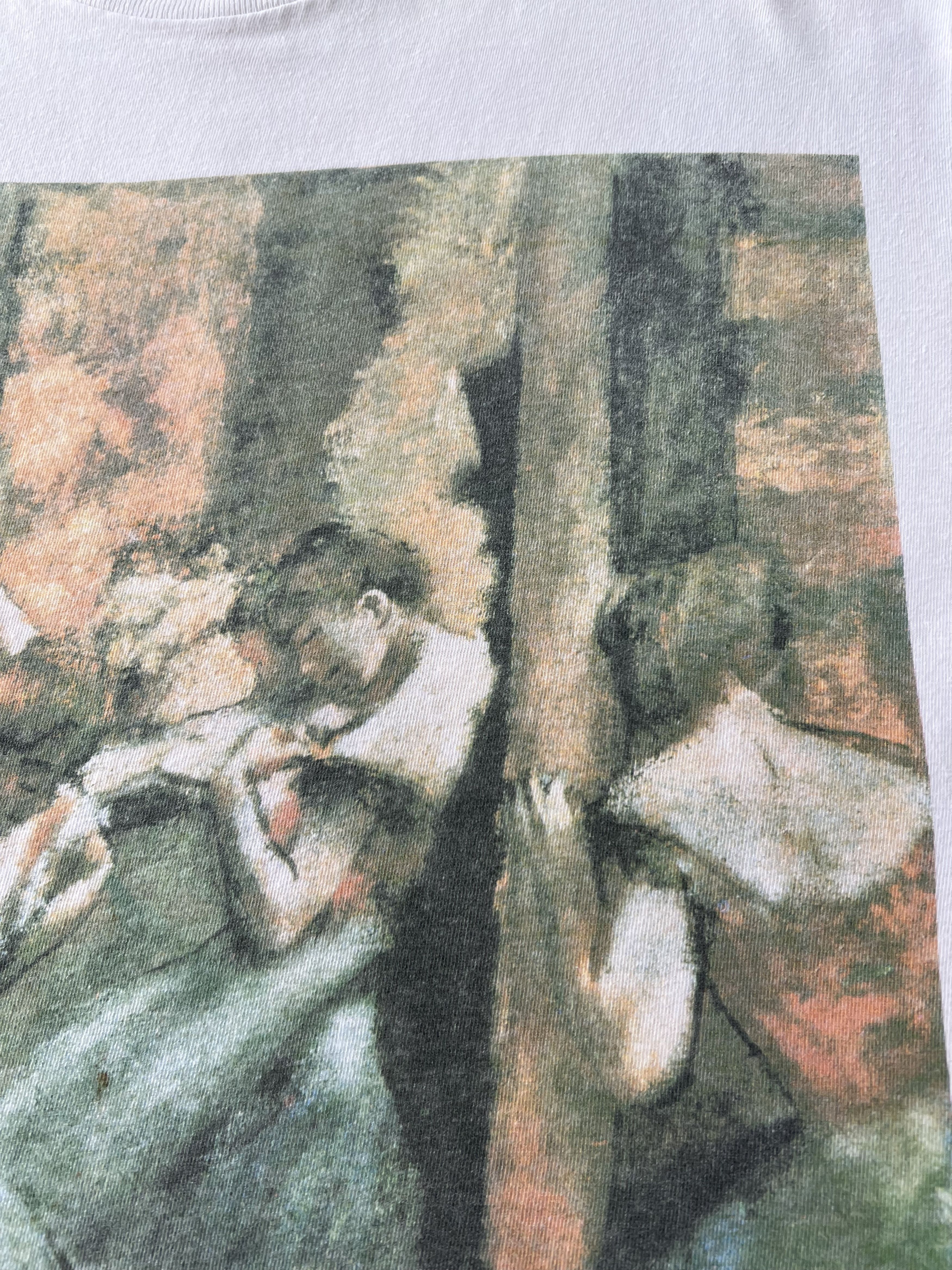 Arts & Science Vintage 90s Edgar Degas Dancers, Pink and Green 1890 T-shirt Size US L / EU 52-54 / 3 - 6 Thumbnail