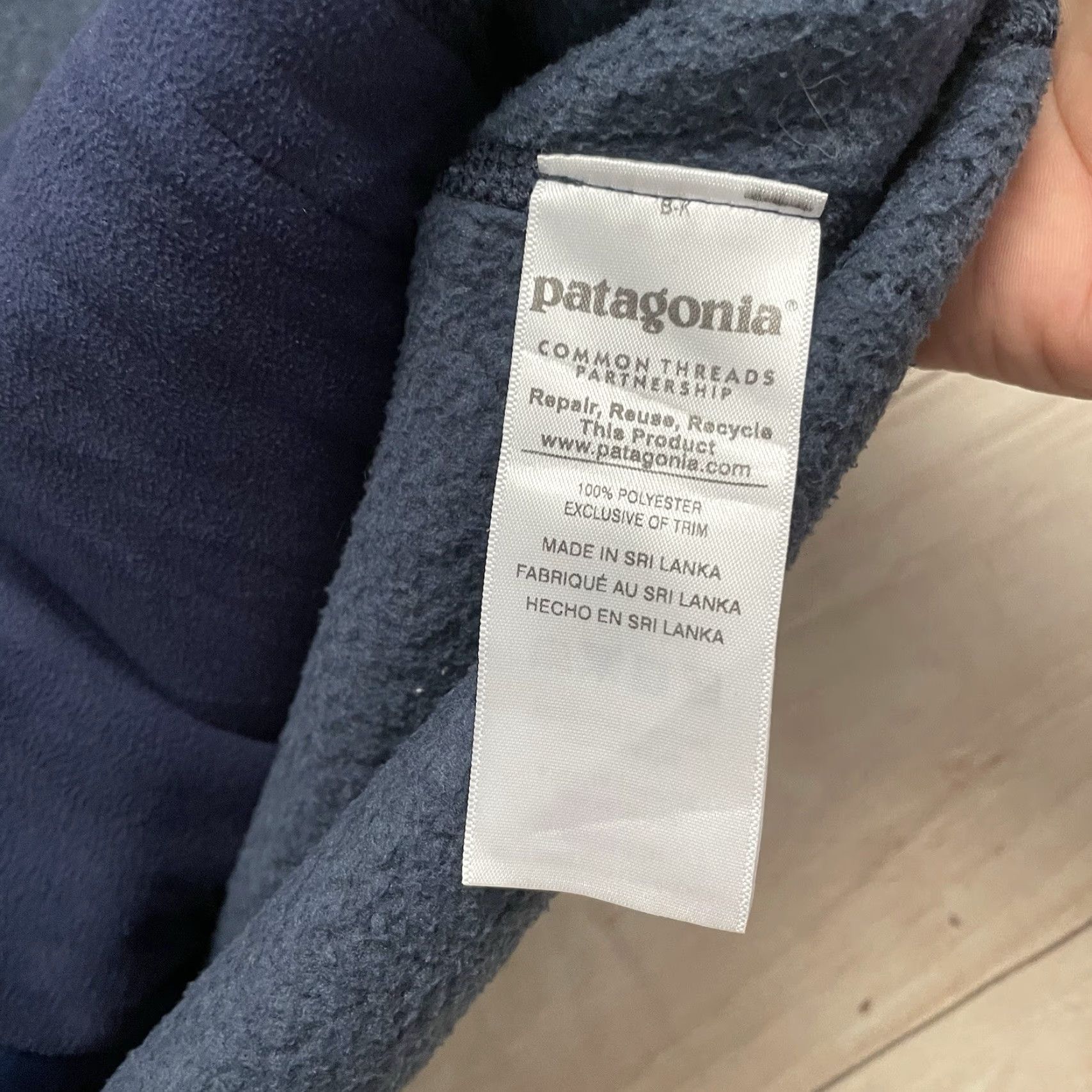 Patagonia Patagonia Mens Better Sweater Jacket Full Zip Navy Blue Medium Logo Fleece Outdoor Classic Nature Athletic Regular Size US M / EU 48-50 / 2 - 7 Thumbnail