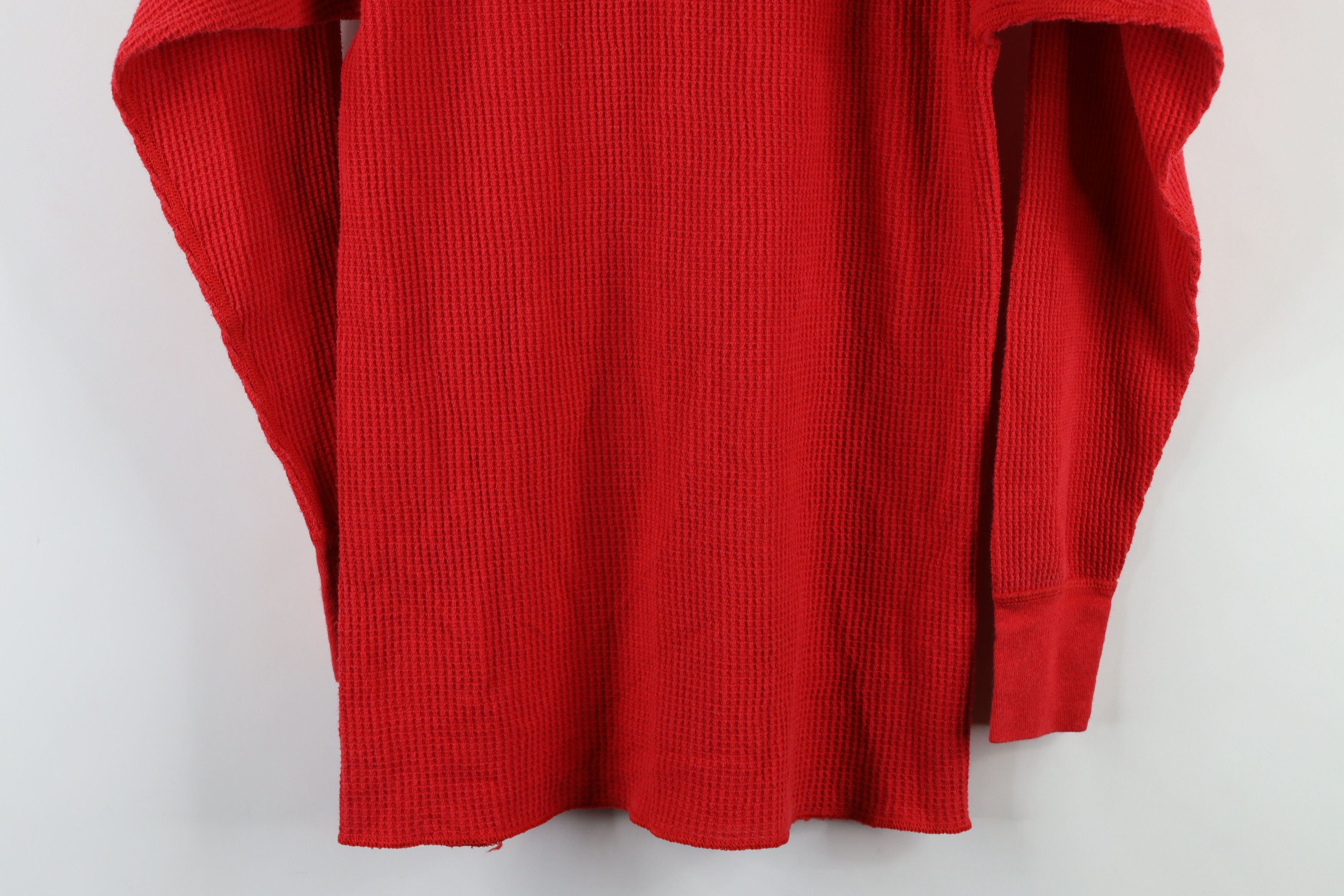 Vintage Vintage 70s Streetwear Waffle Knit Long Sleeve T-Shirt USA Size US M / EU 48-50 / 2 - 11 Thumbnail