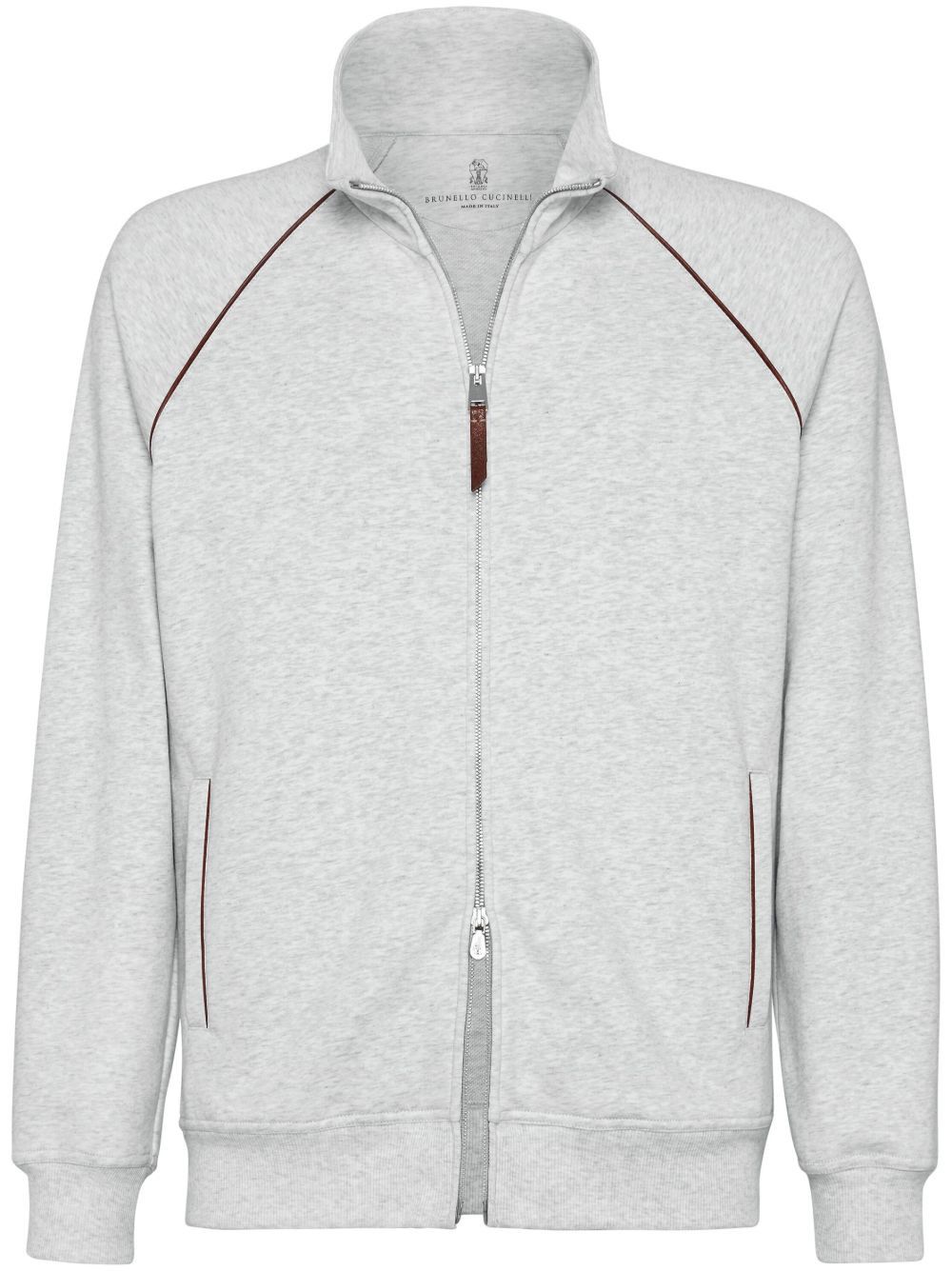 Brunello Cucinelli COTTON ZIPPED SWEATSHIRT | Grailed