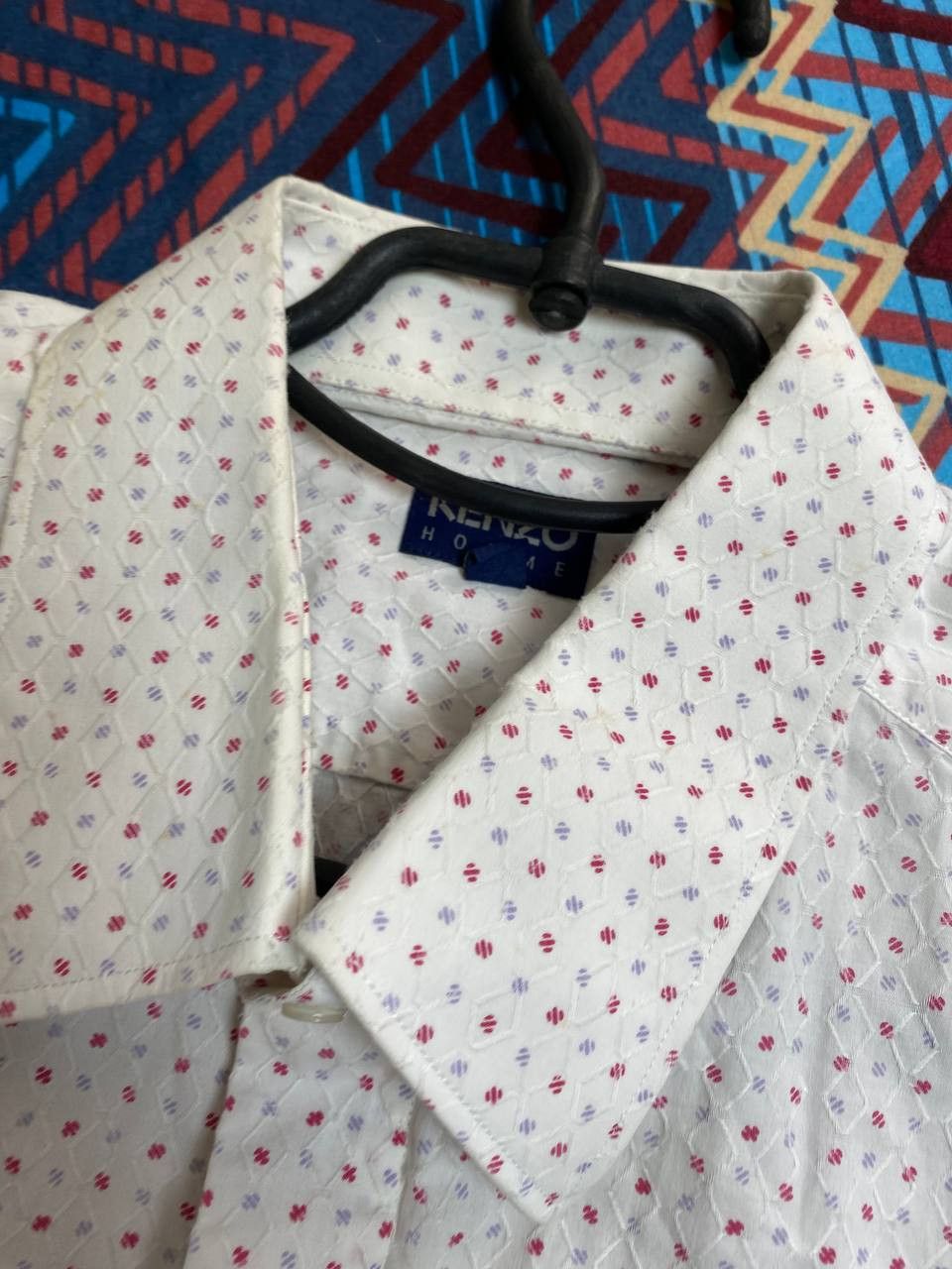 Japanese Brand × Kenzo Kenzo all over print Shirt Size US L / EU 52-54 / 3 - 11 Thumbnail