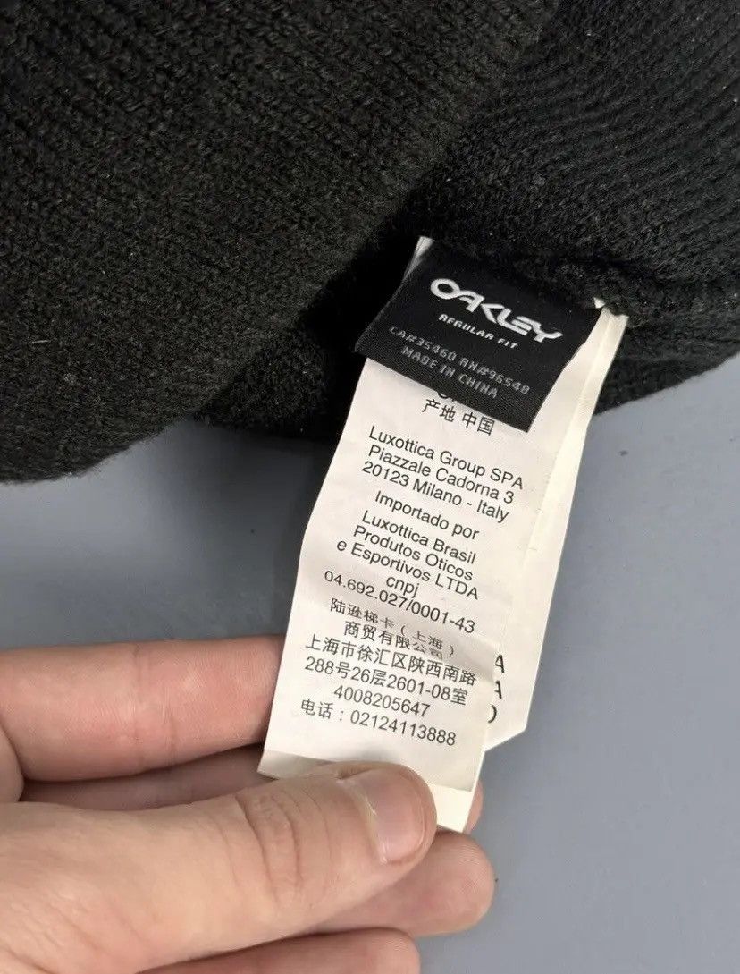 Japanese Brand × Oakley × Vintage Oakley Hat/Scarf Y2K Rare Vintage Knitted Reversible Size ONE SIZE - 5 Thumbnail