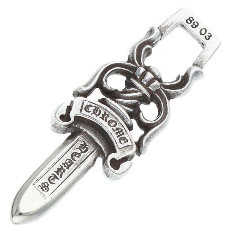 Chrome Hearts Chrome Hearts Silver Dagger Pendant Necklace Size ONE SIZE - 2 Thumbnail