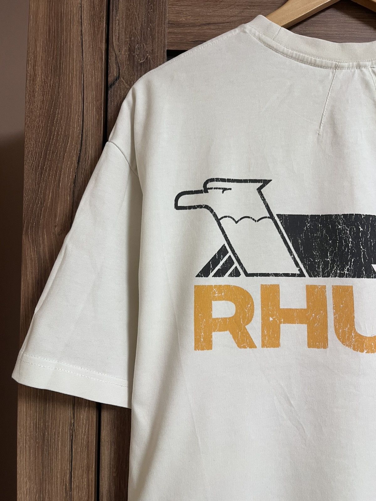 Rhude Vintage Rhude Tee Off-White Big Logo S Size US S / EU 44-46 / 1 - 2 Thumbnail