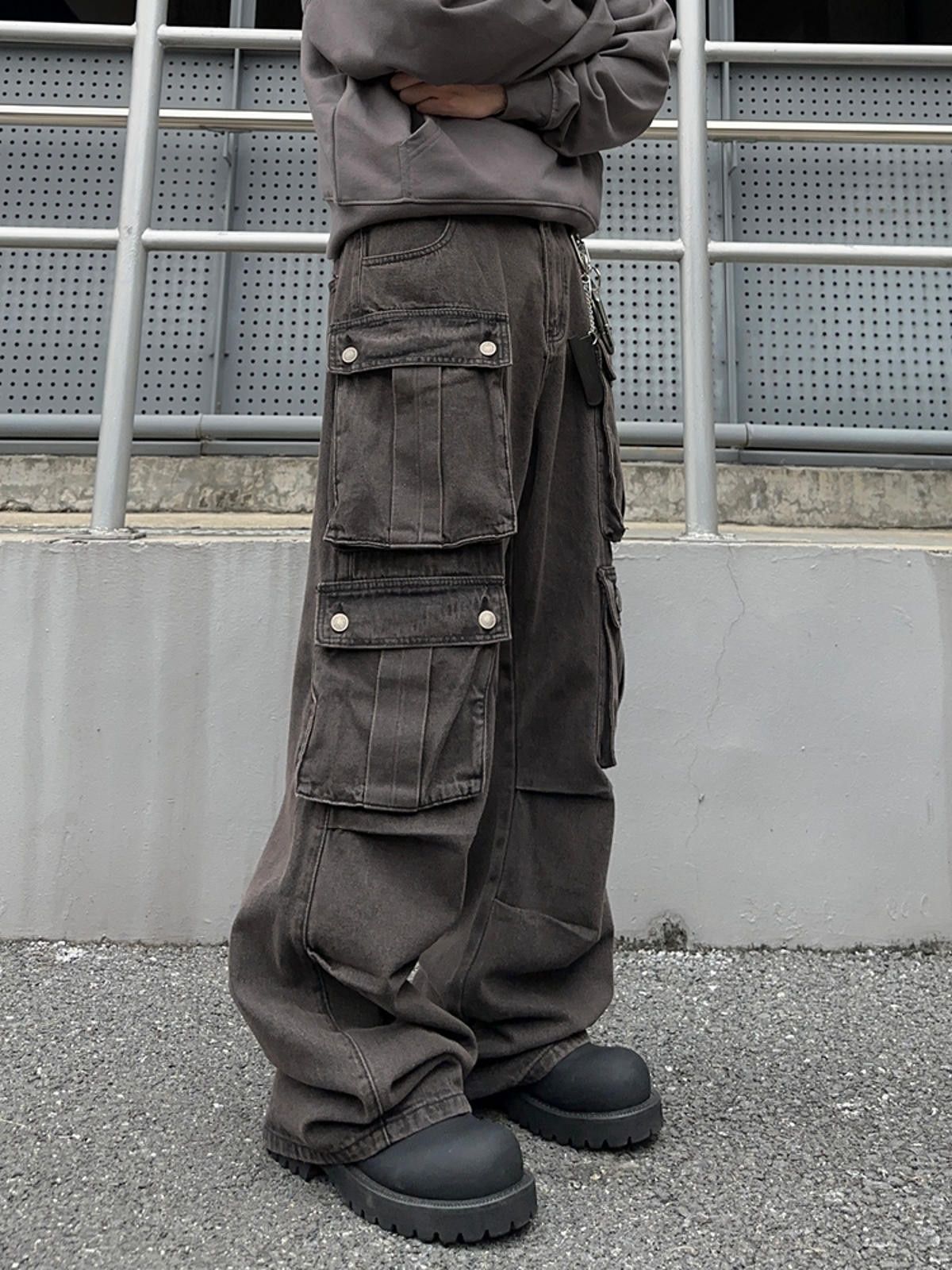 Vintage Cargo Wide Leg Pants Size US 32 / EU 48 - 1 Thumbnail