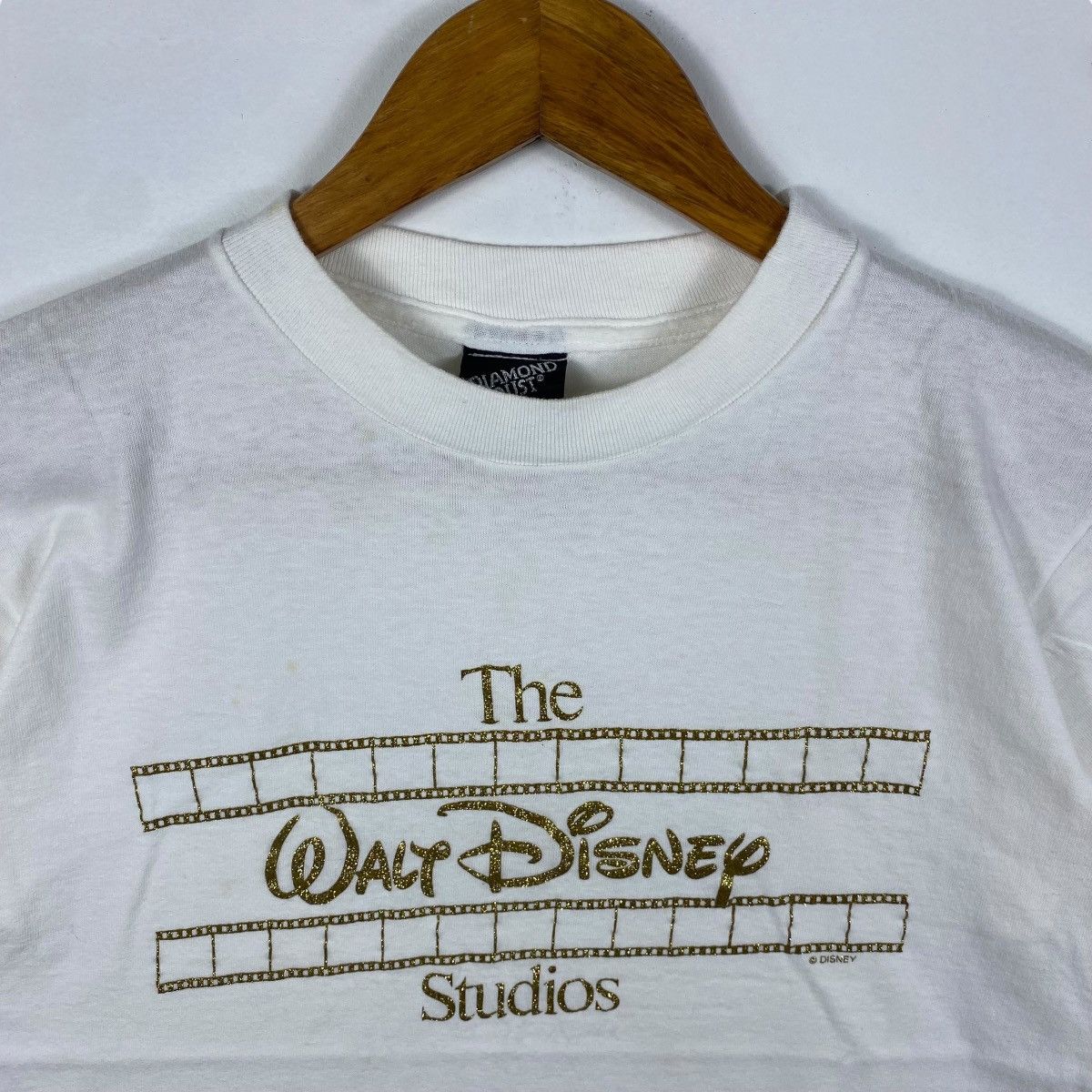Disney Vintage 80's The WALT DISNEY Studios Glitter Print Graphic Size US M / EU 48-50 / 2 - 2 Thumbnail