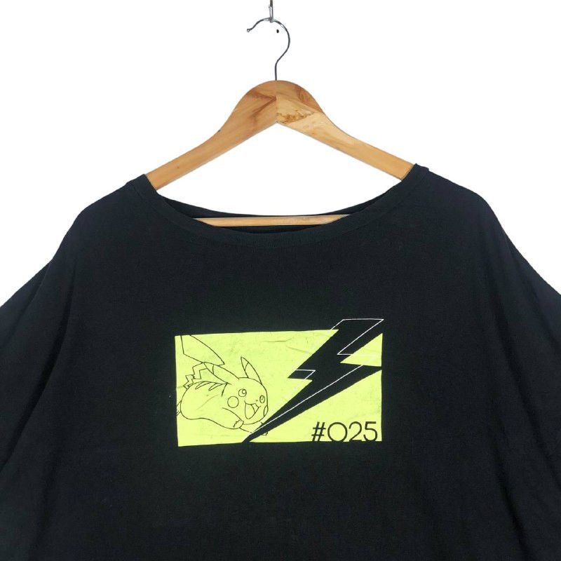 Cartoon Network × GU × Pokemon Cartoon Pokemon GU Women Cotton T-shirt Size XL / US 12-14 / IT 48-50 - 2 Thumbnail