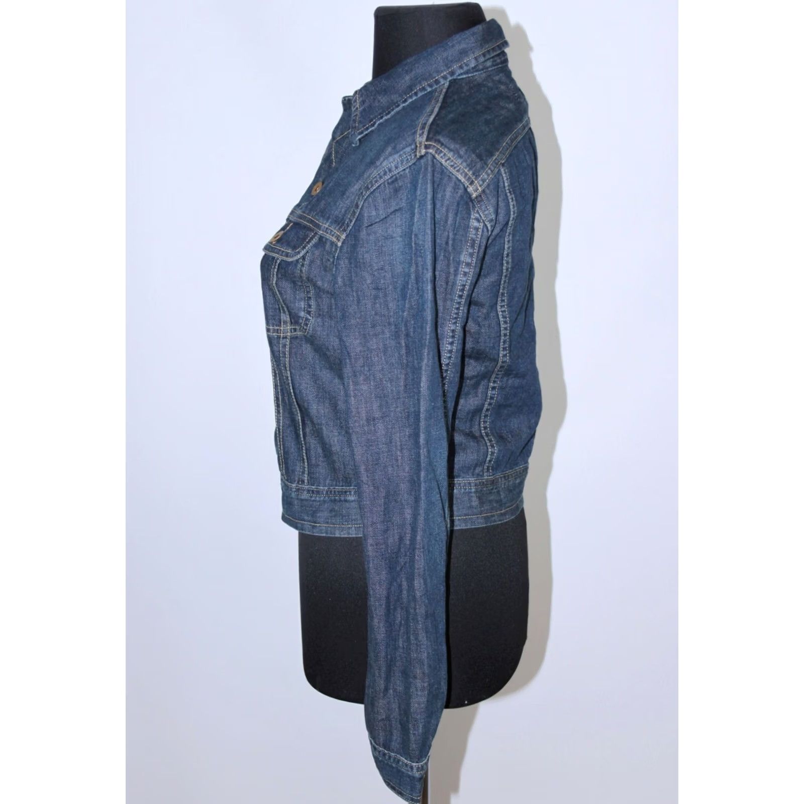 Vintage Denim & Supply Ralph Lauren Jacket Womens S Blue Cotton Denim & Supply Ralph Lauren Jacket Womens S Blue Size 28" / US 6 / IT 42 - 4 Thumbnail