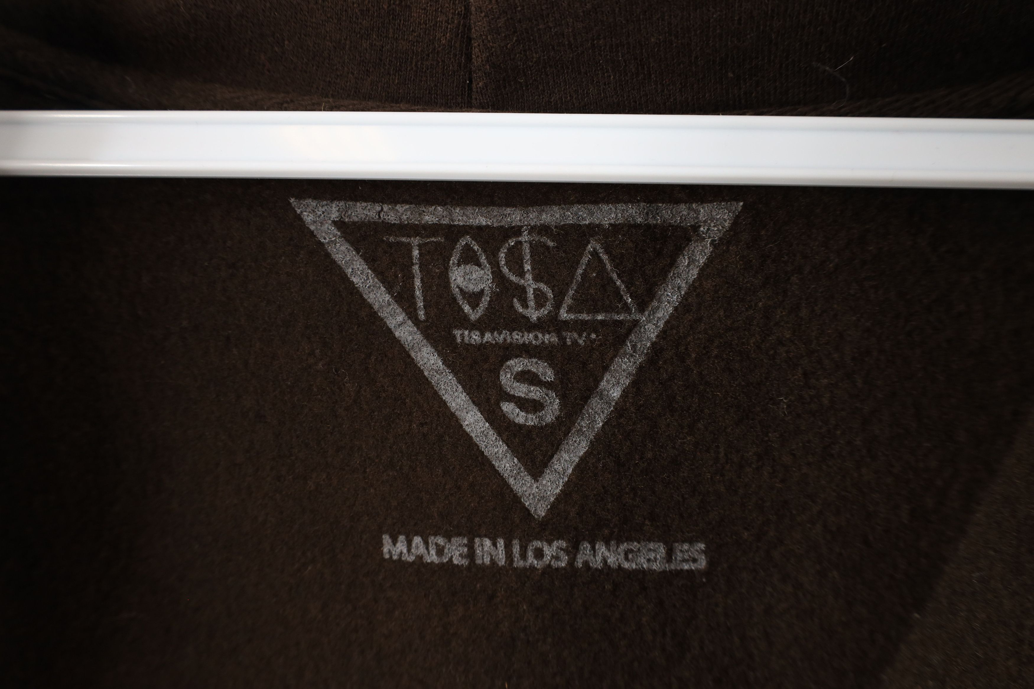 TISA TISA Out Car Logo Big Sean Tyga Full Zip Hoodie Brown USA Size US S / EU 44-46 / 1 - 9 Thumbnail