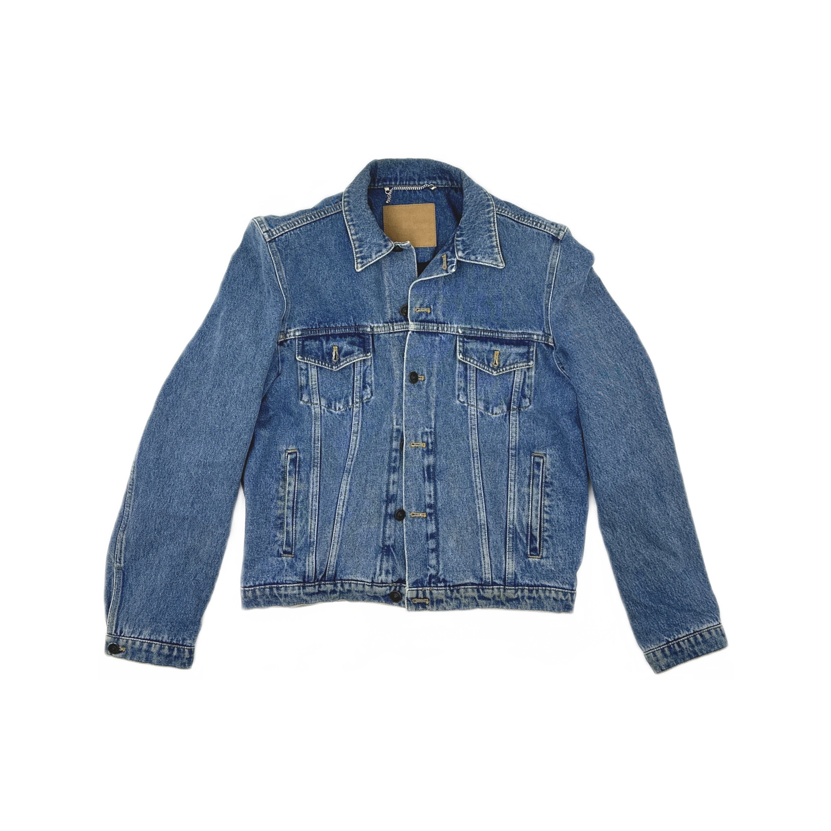 Balenciaga Balenciaga Blue Denim Jacket Size 34 Size XS / US 0-2 / IT 36-38 - 1 Thumbnail