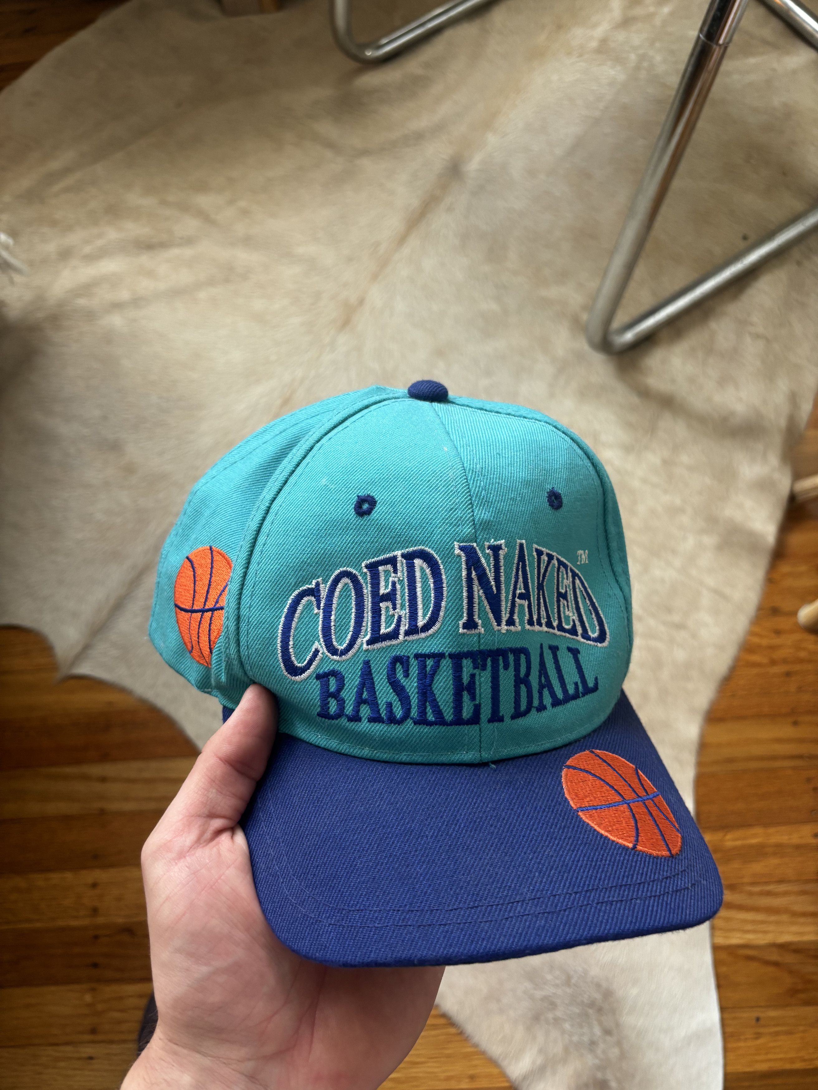 Vintage Vintage Coed Naked Sports Baseball Cap hat Size ONE SIZE - 1 Thumbnail