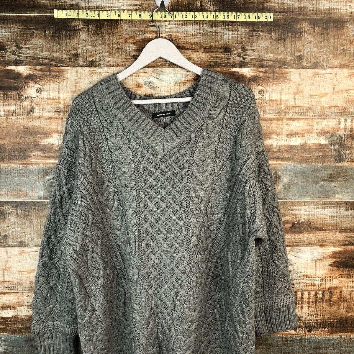 American Holic Grey Knitwear #A1496