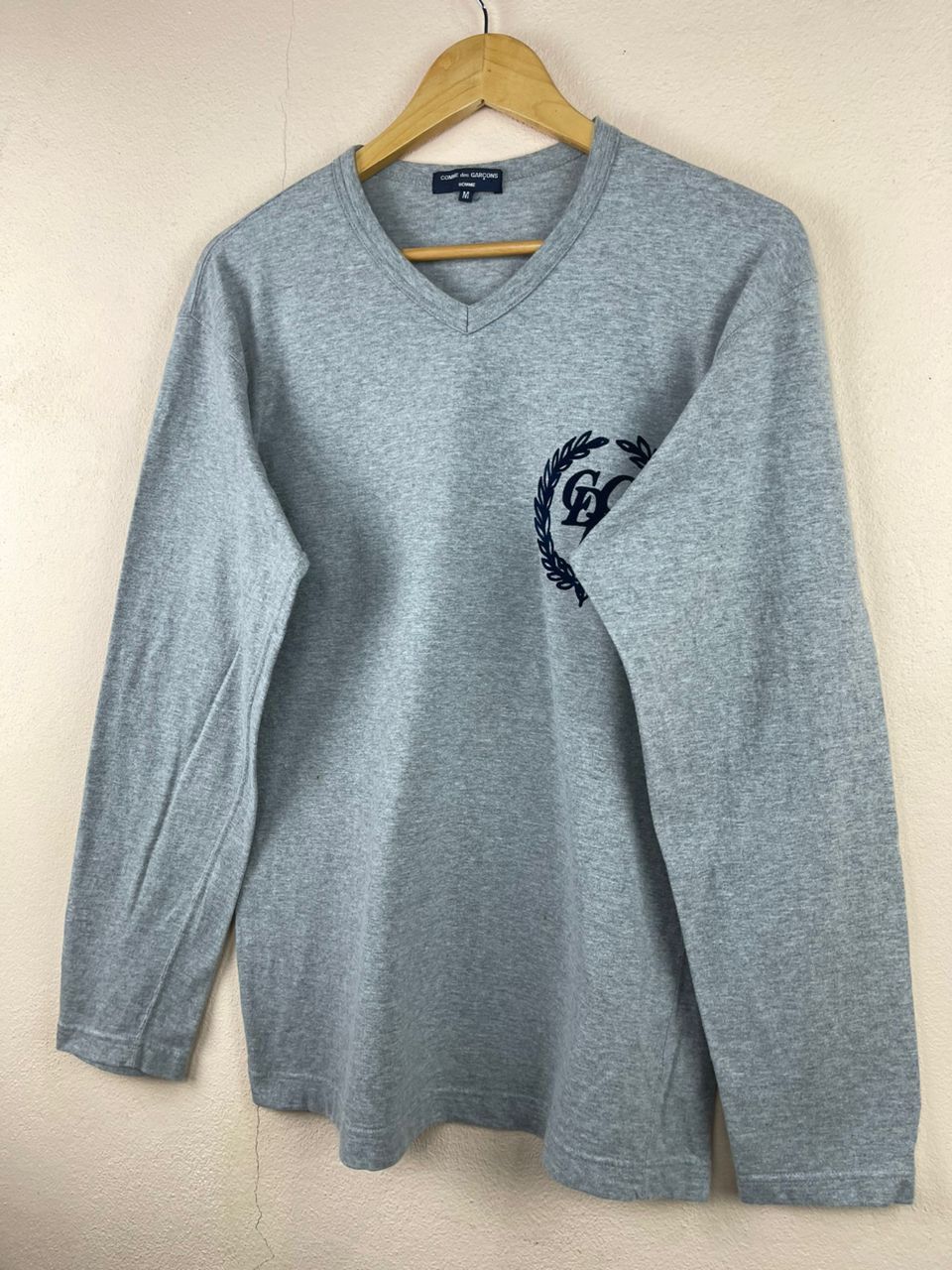 Comme des Garcons Homme × Designer × Japanese Brand AD2008 Comme Des Garcons Homme Long Sleeve Tee Size US M / EU 48-50 / 2 - 4 Thumbnail