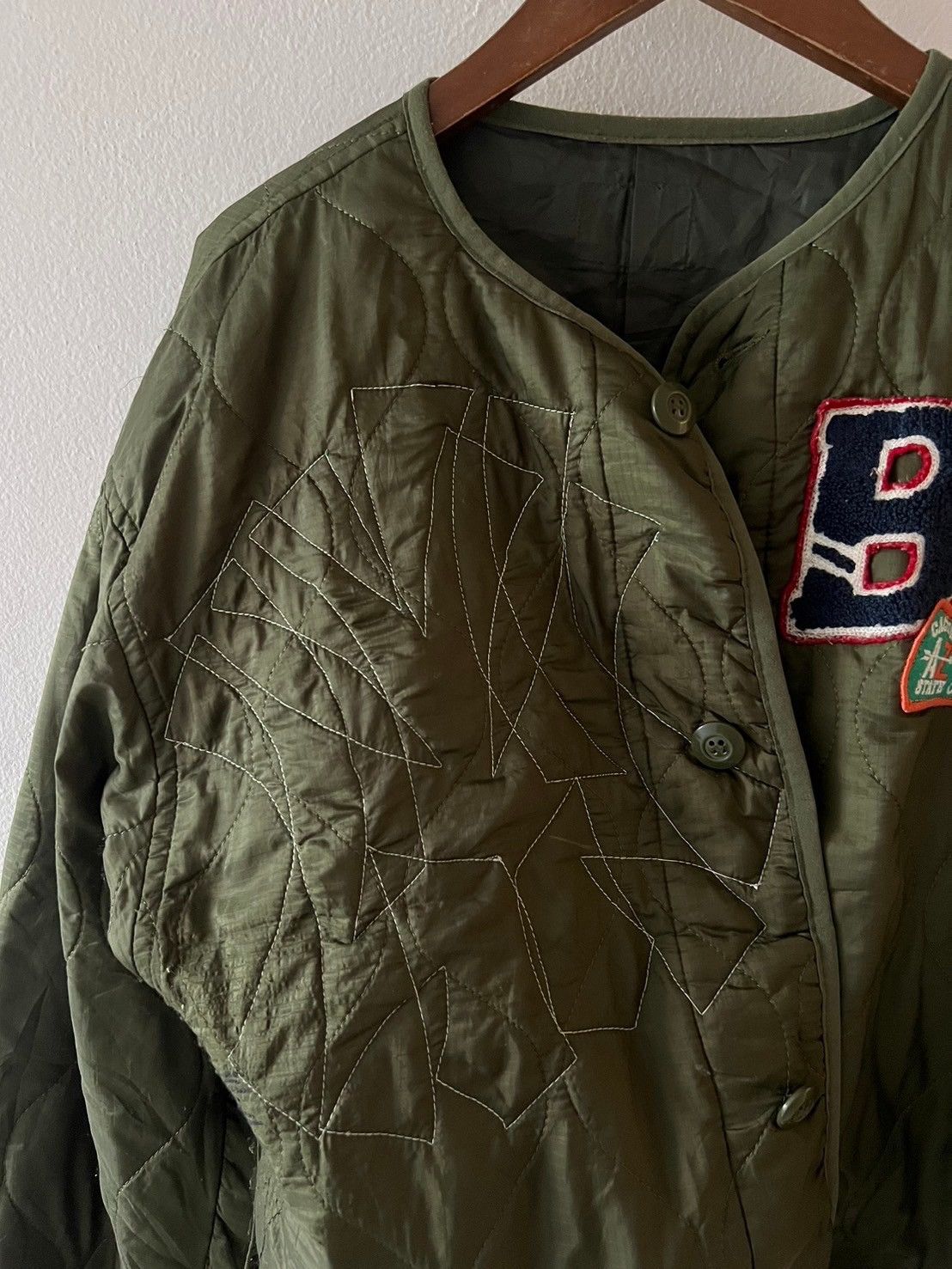 Vintage Reworked Vintage Military Jacket Liner x NY Size US S / EU 44-46 / 1 - 6 Thumbnail