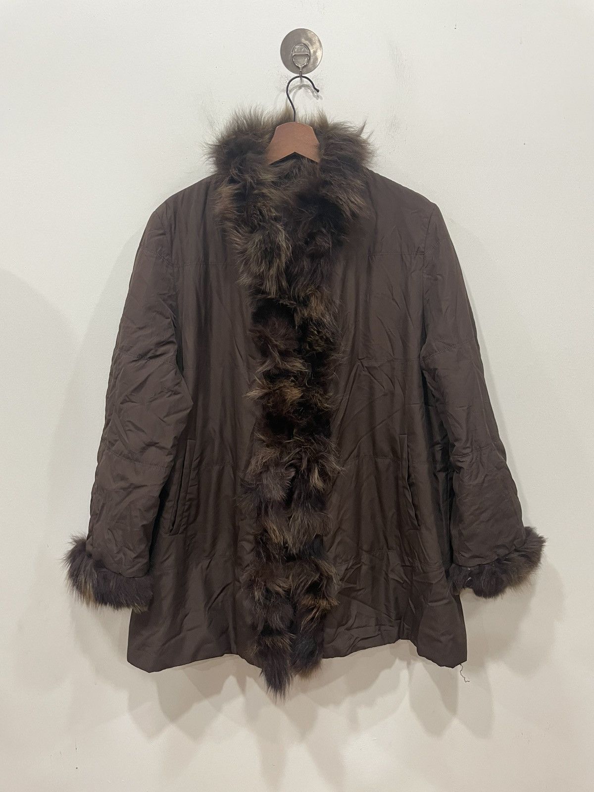 Balmain Balmain Fox Fur Jacket Size ONE SIZE - 1 Thumbnail