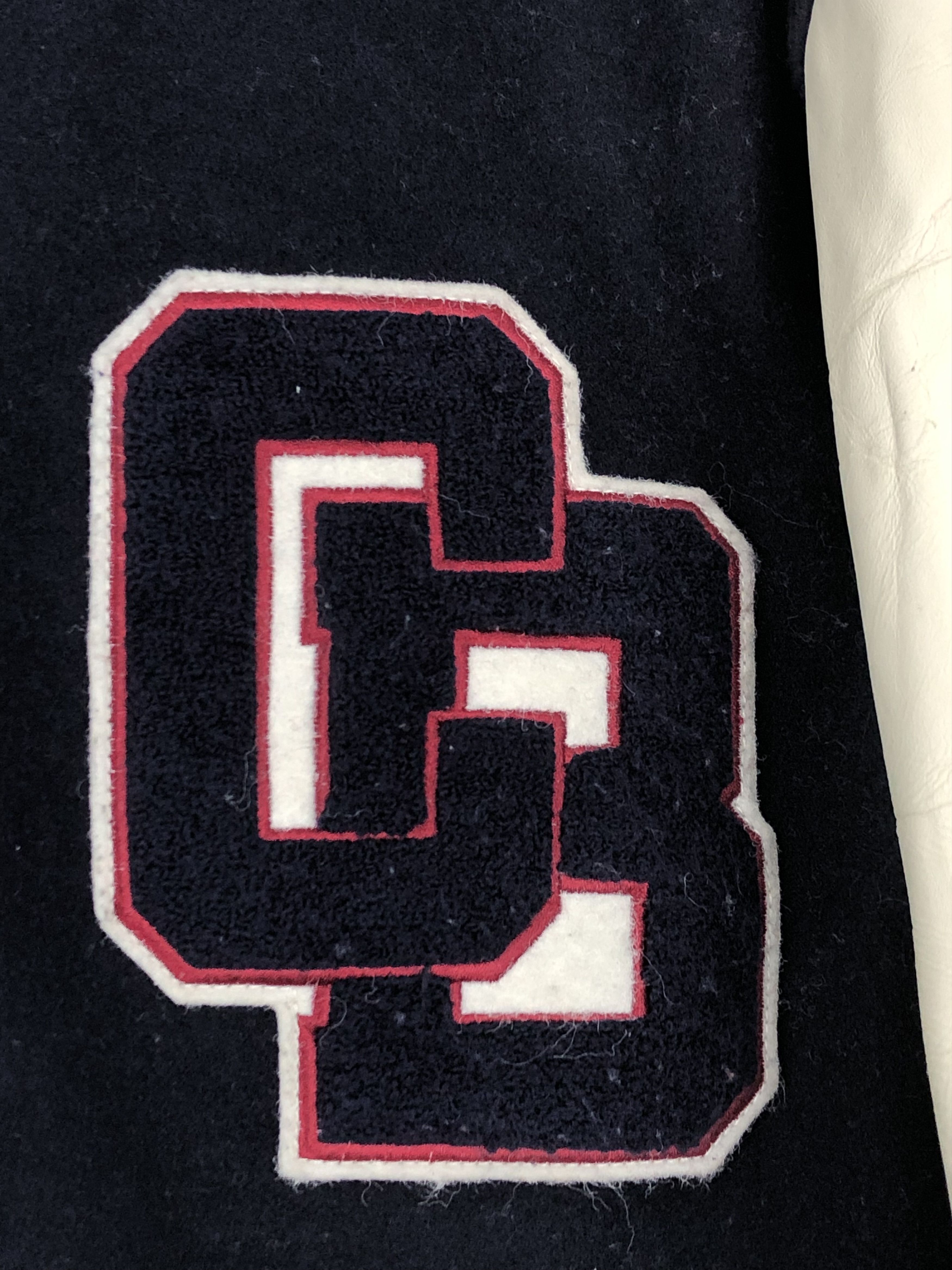 Comme Ca Ism Vintage Comme Ca Boys Wool Leather Varsity Hoodie V0381 Size US M / EU 48-50 / 2 - 7 Thumbnail