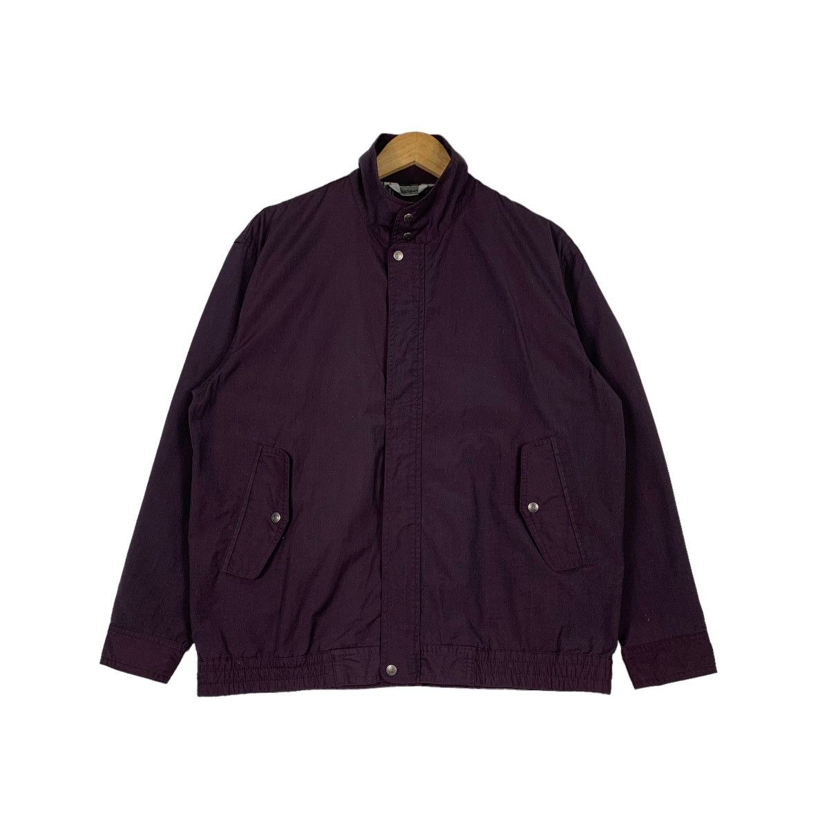 Japanese Brand Manguis Purple Casual Jacket #1178-C54 Size US L / EU 52-54 / 3 - 1 Thumbnail