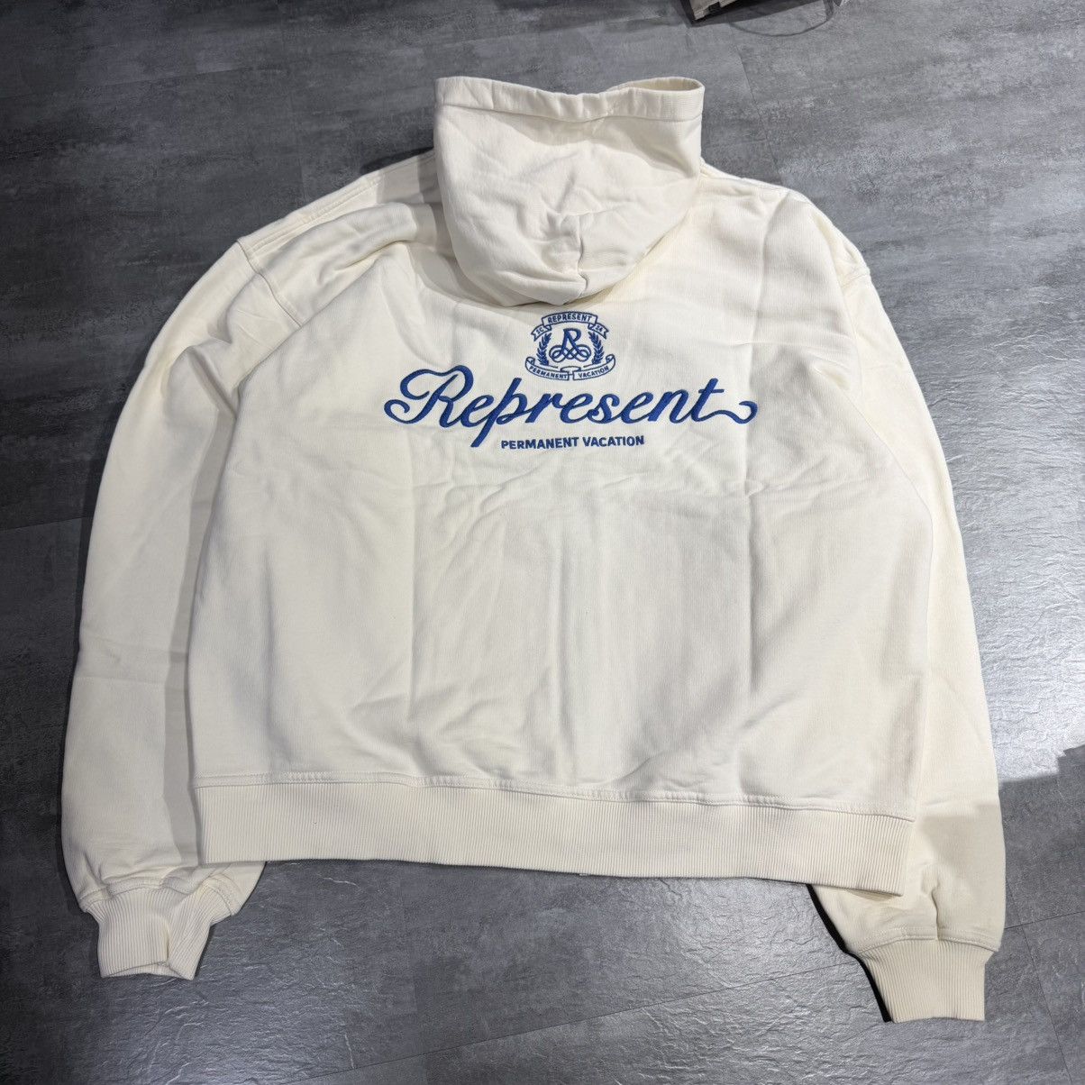 Represent Permanent Vacation Zip Up Hoodie