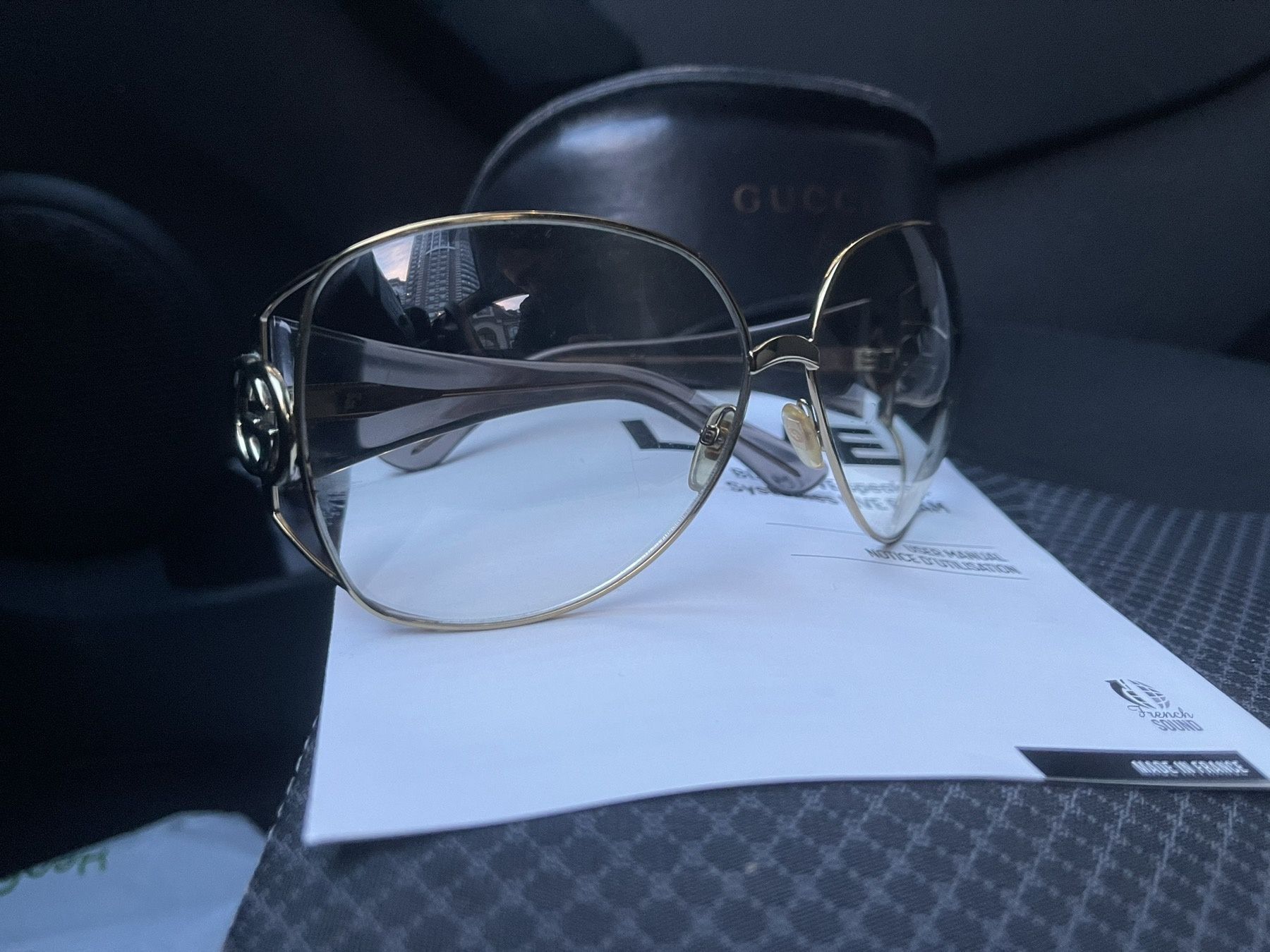 Gucci Gucci Sunglasses Size ONE SIZE - 1 Thumbnail