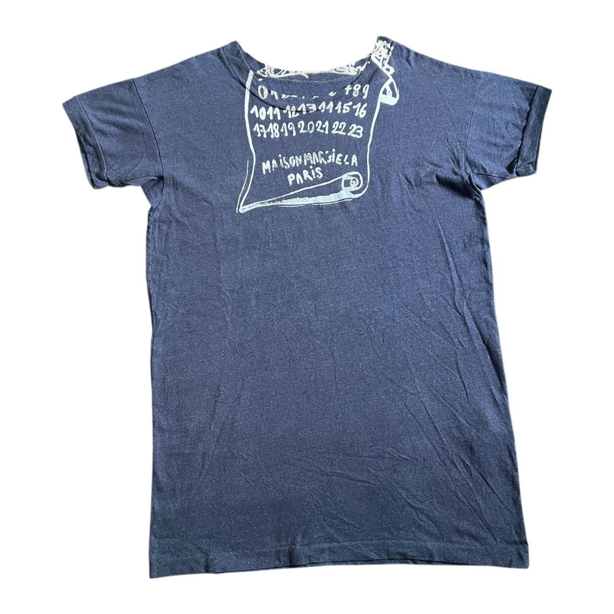 Maison Margiela Maison Martin Margiela Scroll Manuscript T-Shirt Logo print Size US M / EU 48-50 / 2 - 1 Thumbnail