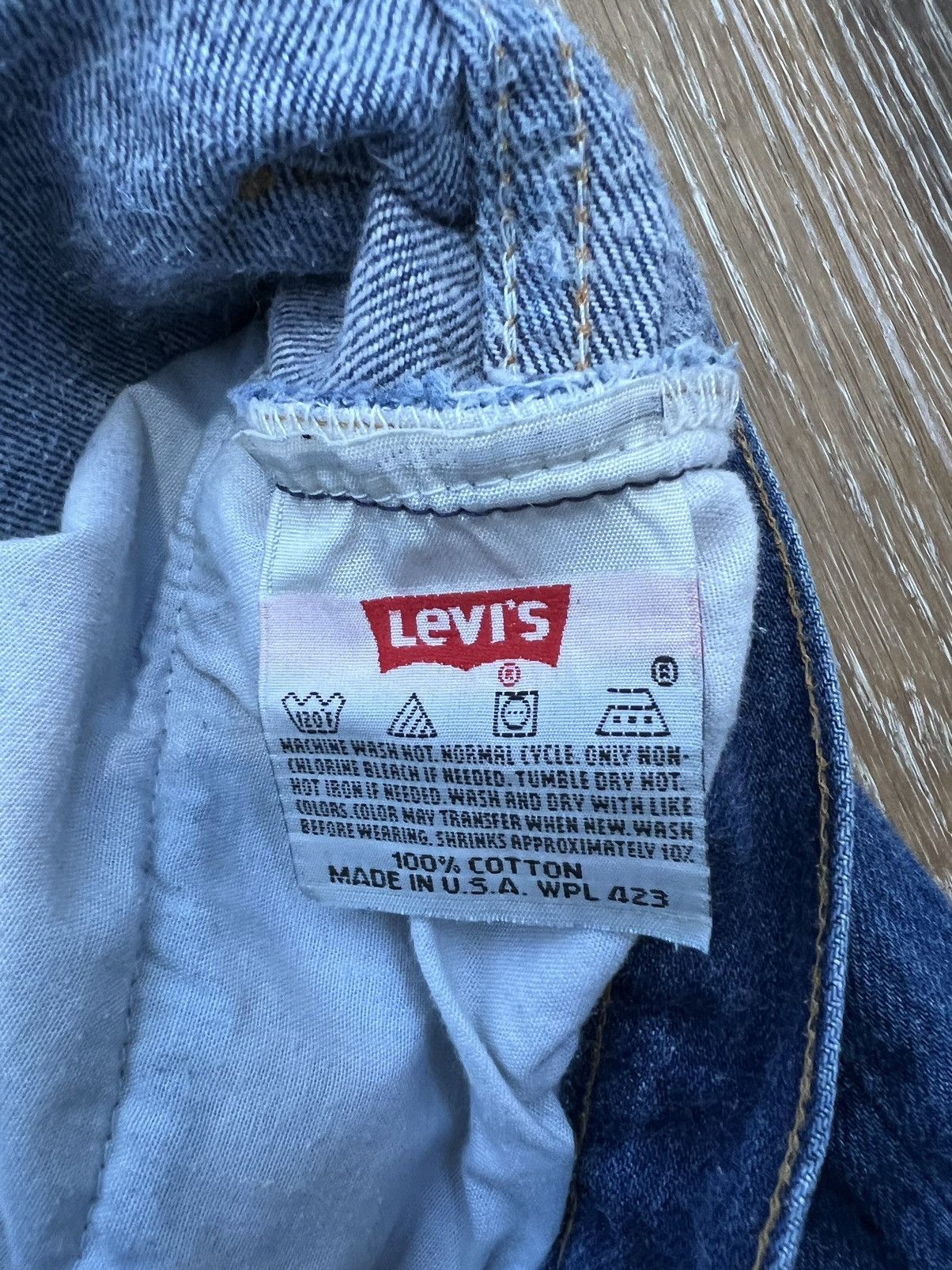 Levi's Vintage levis 501 jeans Size US 36 / EU 52 - 3 Thumbnail