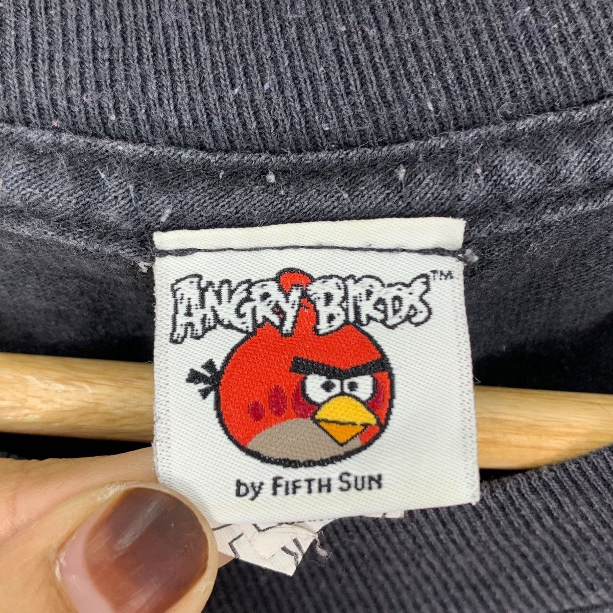 Vintage Vintage ANGRY BIRD Flipping The Bird By Fifth Cartoon Shirt Size US XXL / EU 58 / 5 - 5 Thumbnail