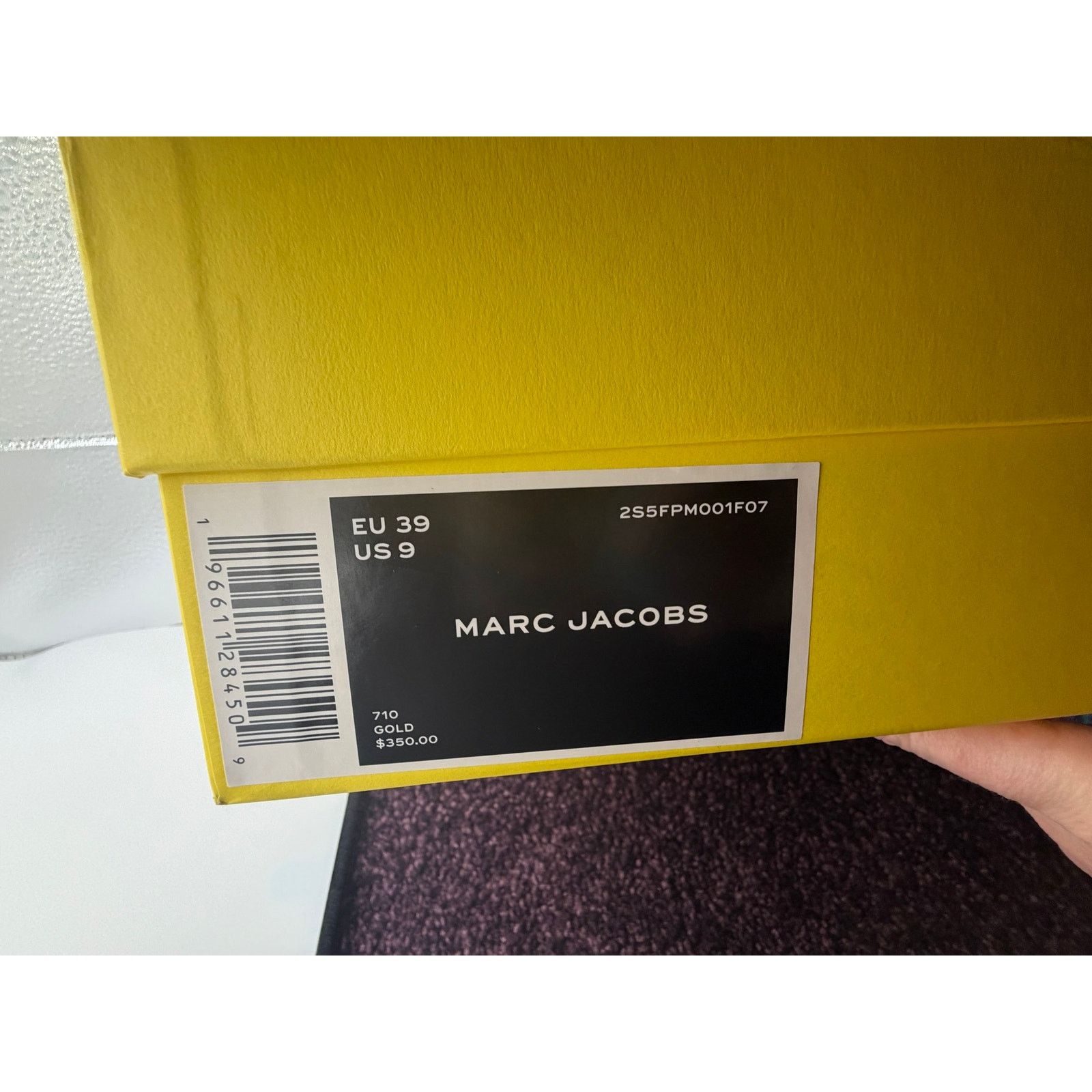 Marc Jacobs NIB Marc Jacobs Metallic Leather Kiki Platform Sandal sz39/9 Size US 9 / IT 39 - 7 Thumbnail