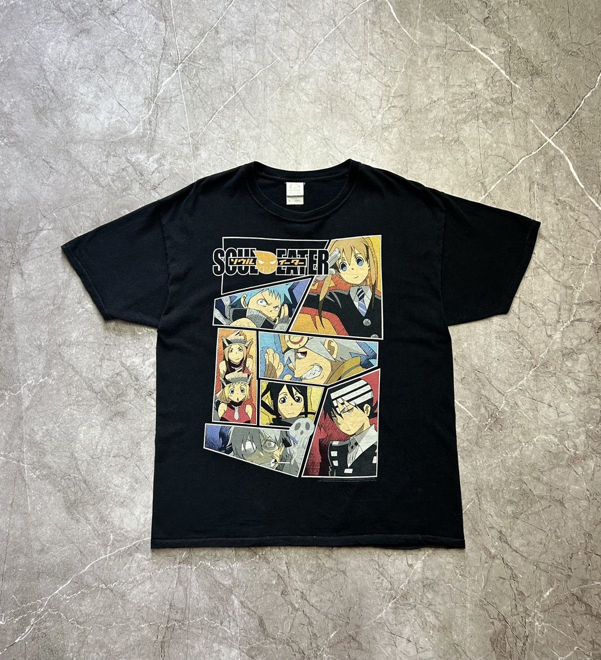 Japanese Brand × Vintage Soul Eater 2009 TV Tokyo Factory Anime Vintage T-Shirt Size US L / EU 52-54 / 3 - 3 Thumbnail