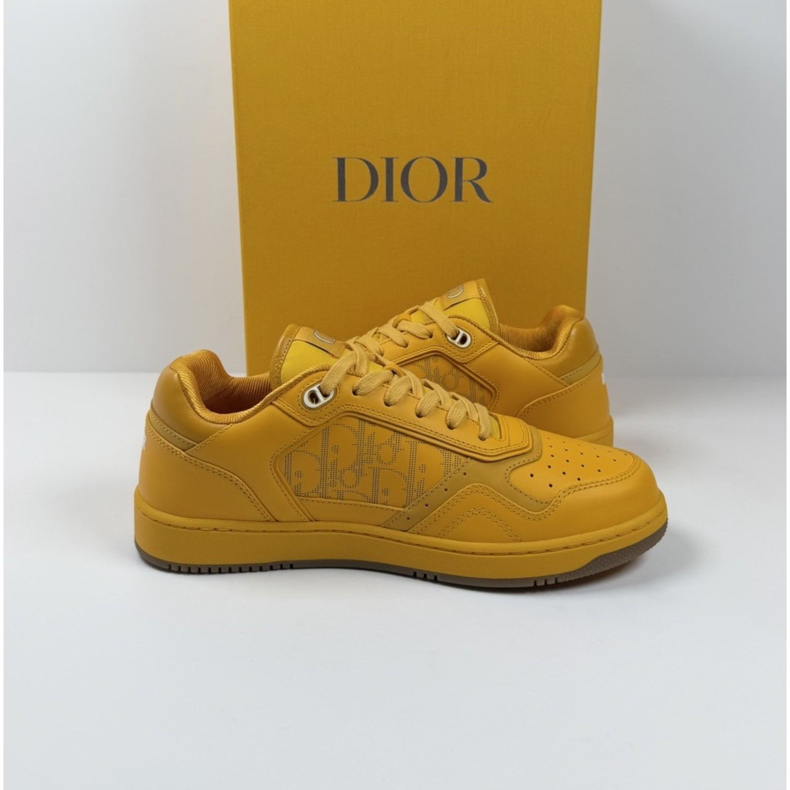 Dior Size 42EU/9US - Dior B27 World Tour Yellow NEW/RETAIL $1.4K! Size US 9 / EU 42 - 5 Thumbnail