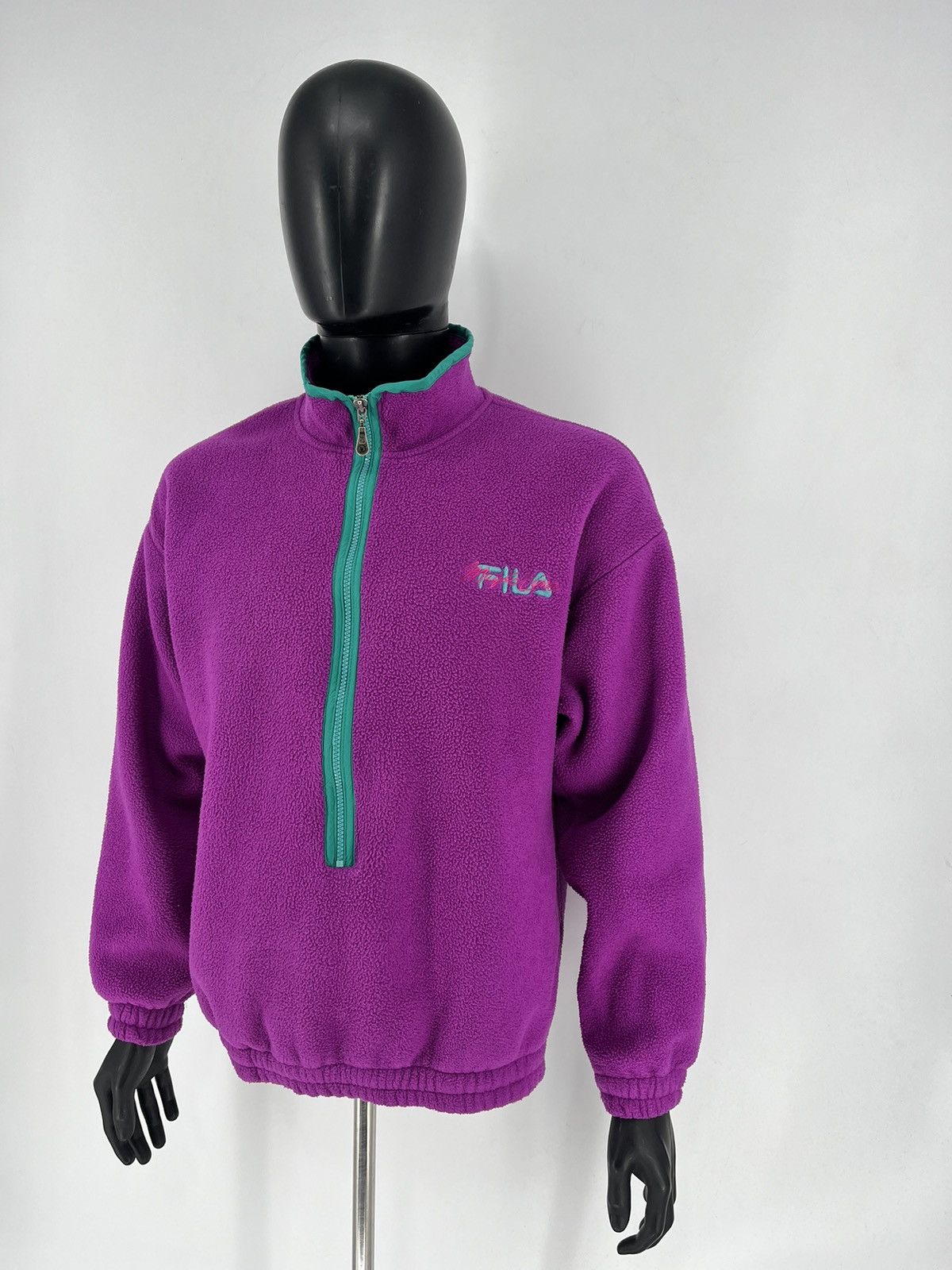 Fila Vintage Y2K Fila Fleece Sweatshirt Streetwear Skate Size US L / EU 52-54 / 3 - 5 Thumbnail