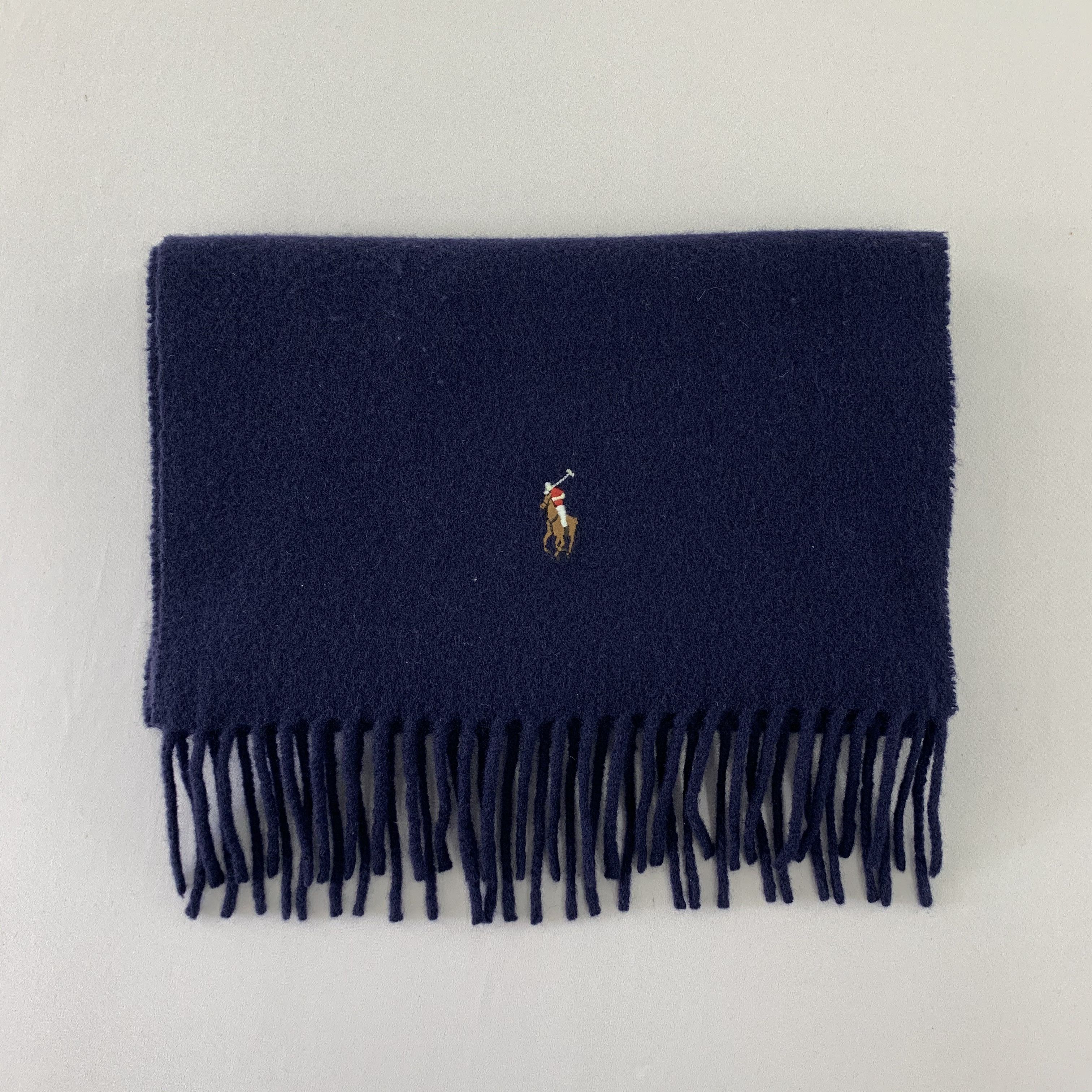 Polo Ralph Lauren Polo Ralph Lauren Scarf Wool Muffler Neck Wrap BL4158 Size ONE SIZE - 4 Thumbnail