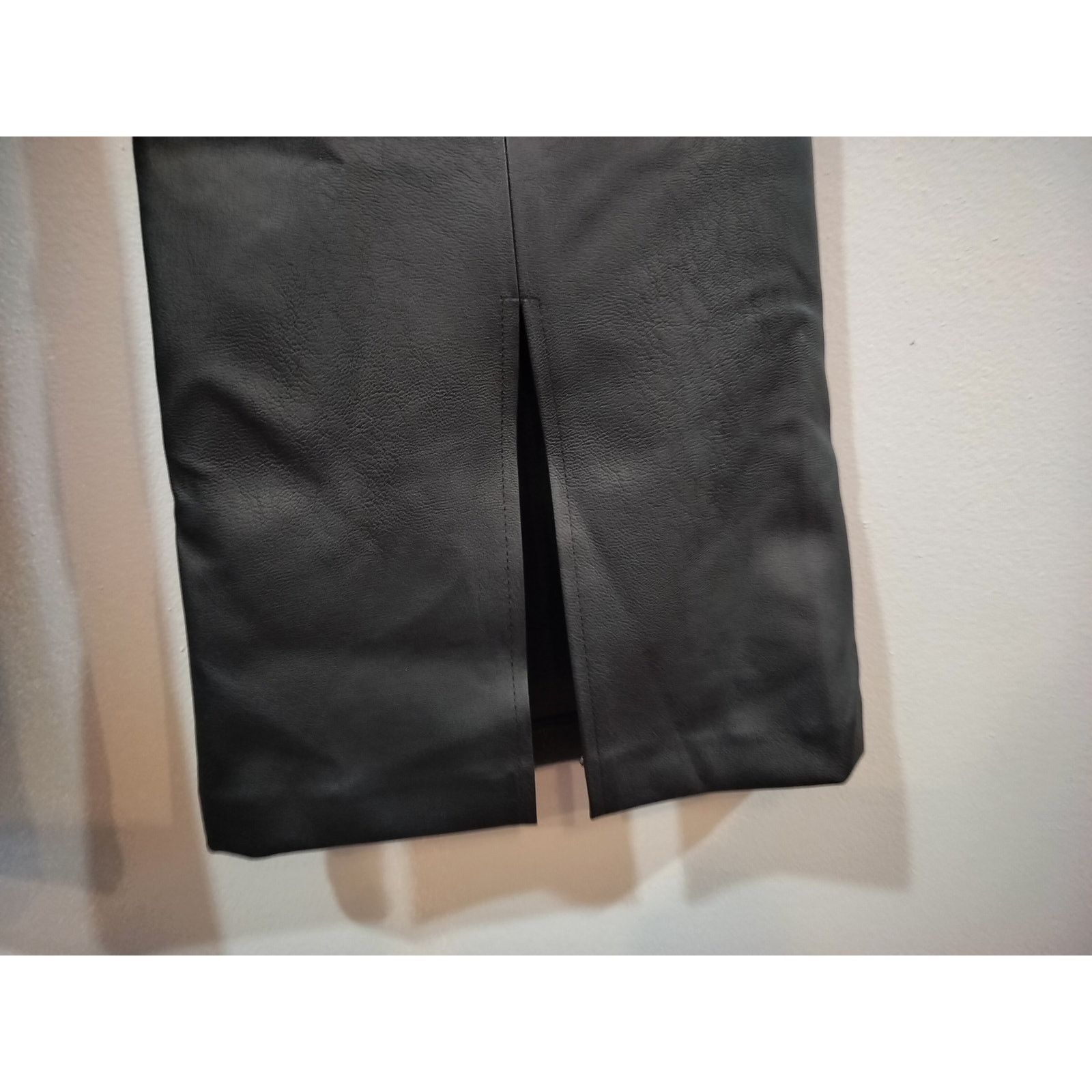 Other KanCan Black Faux Leather High Rise Bootcut Pants 13/30 Size 33" - 3 Thumbnail