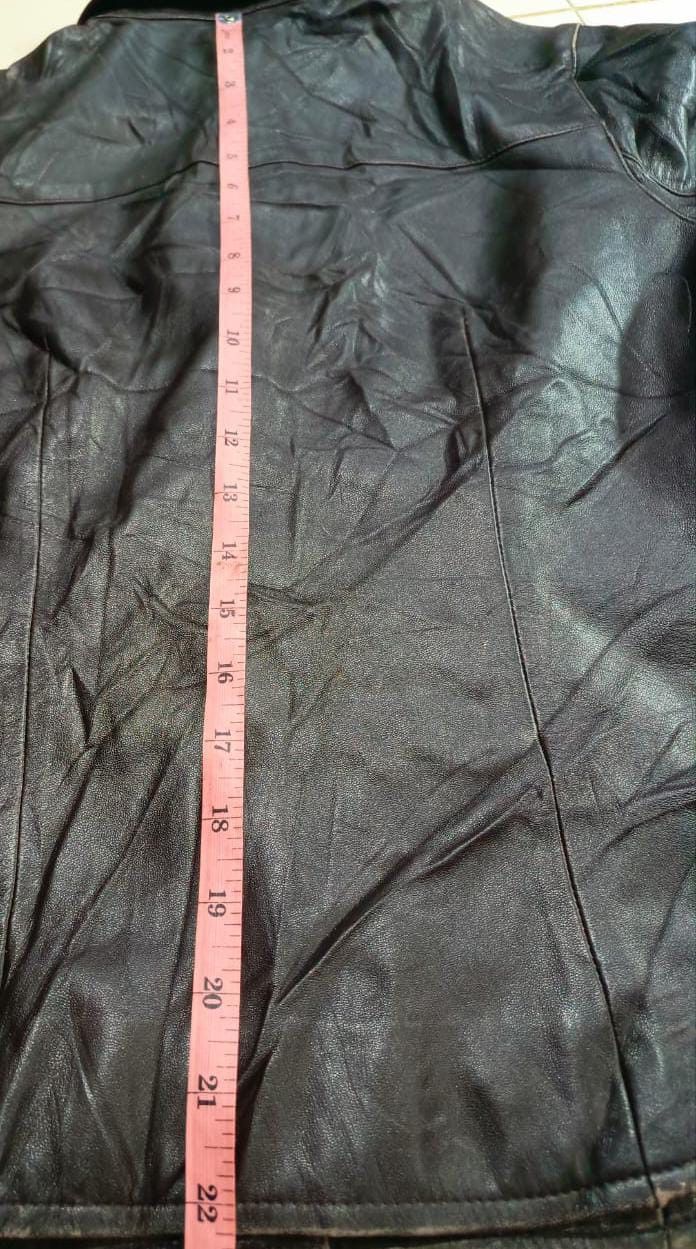 Isamu Katayama Backlash Valentino Leather Riders Buttoned jacket Size XS / US 0-2 / IT 36-38 - 5 Thumbnail