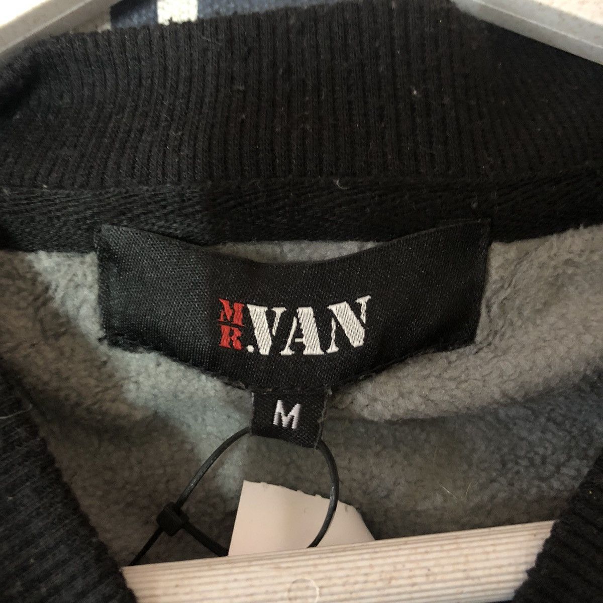 Japanese Brand × Van Mr Van vintage Black Sweatshirt #A2033 Size US M / EU 48-50 / 2 - 19 Thumbnail