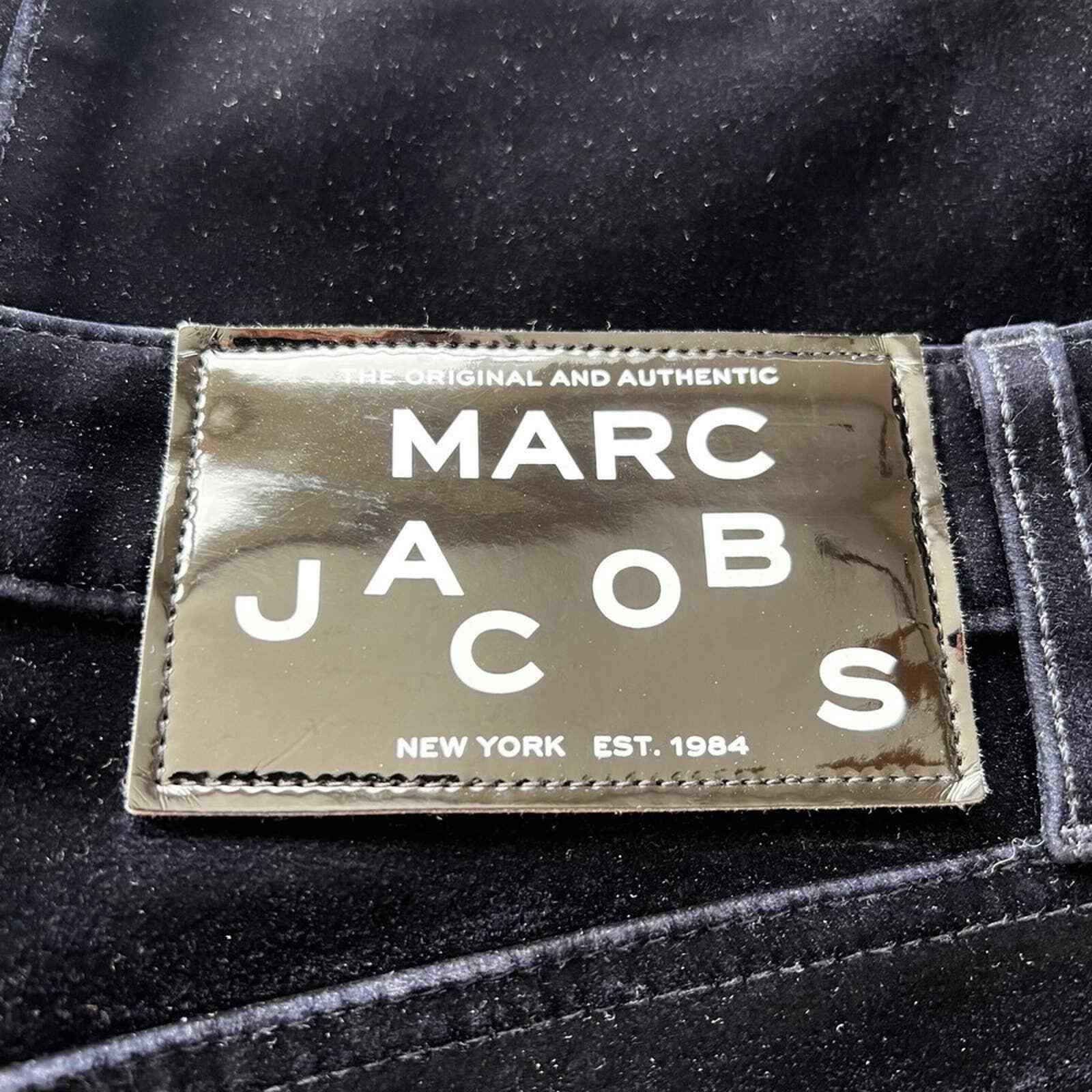 Marc Jacobs MARC JACOBS Navy Blue Mid-Rise Ultra Skinny Jeans, US28 Size 28" / US 6 / IT 42 - 4 Thumbnail