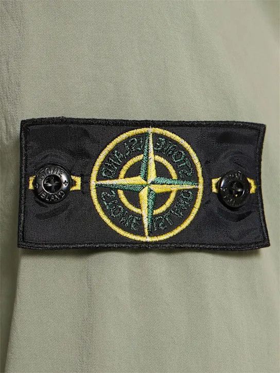 Stone Island o1lsvrm0425 Short Stretch Cotton Parka in Sage Size US S / EU 44-46 / 1 - 5 Thumbnail