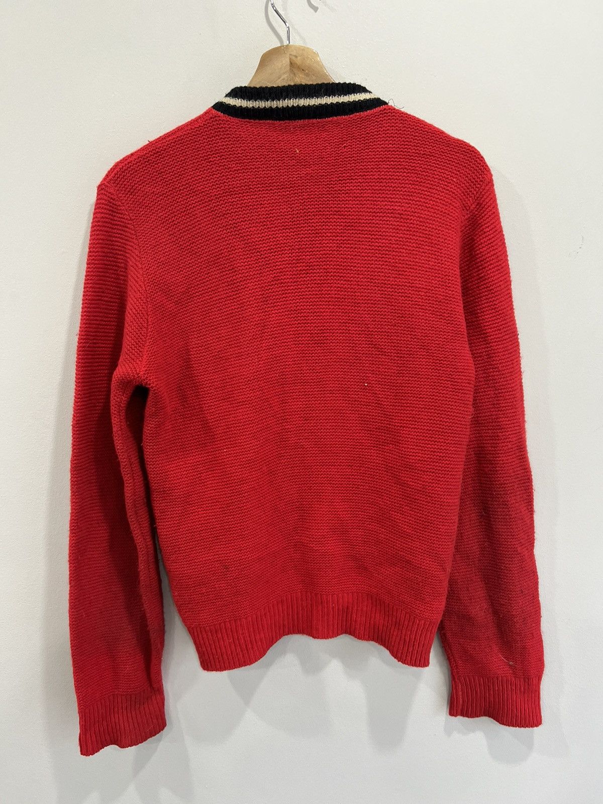 Vintage Vintage 1950s 60s Sweater Knit zip up cardigan orlon Size US M / EU 48-50 / 2 - 2 Thumbnail