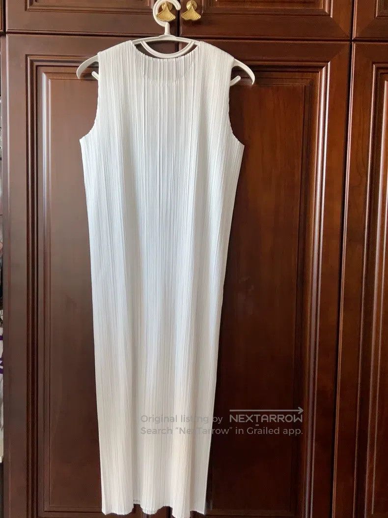 Issey Miyake Issey Miyake size:one size White Dress Size XXS / US 00 / IT 34 - 2 Thumbnail
