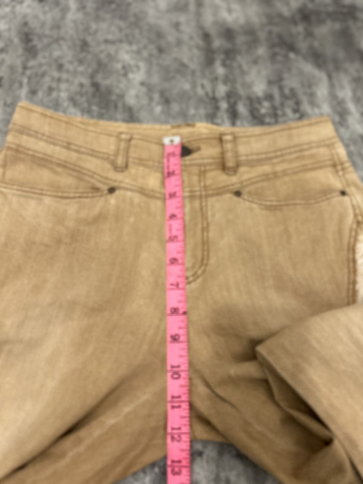 Hysteric Glamour × Japanese Brand × Vintage Vintage Clermont Cargo Spiral Flare Pants Size US 30 / EU 46 - 14 Thumbnail
