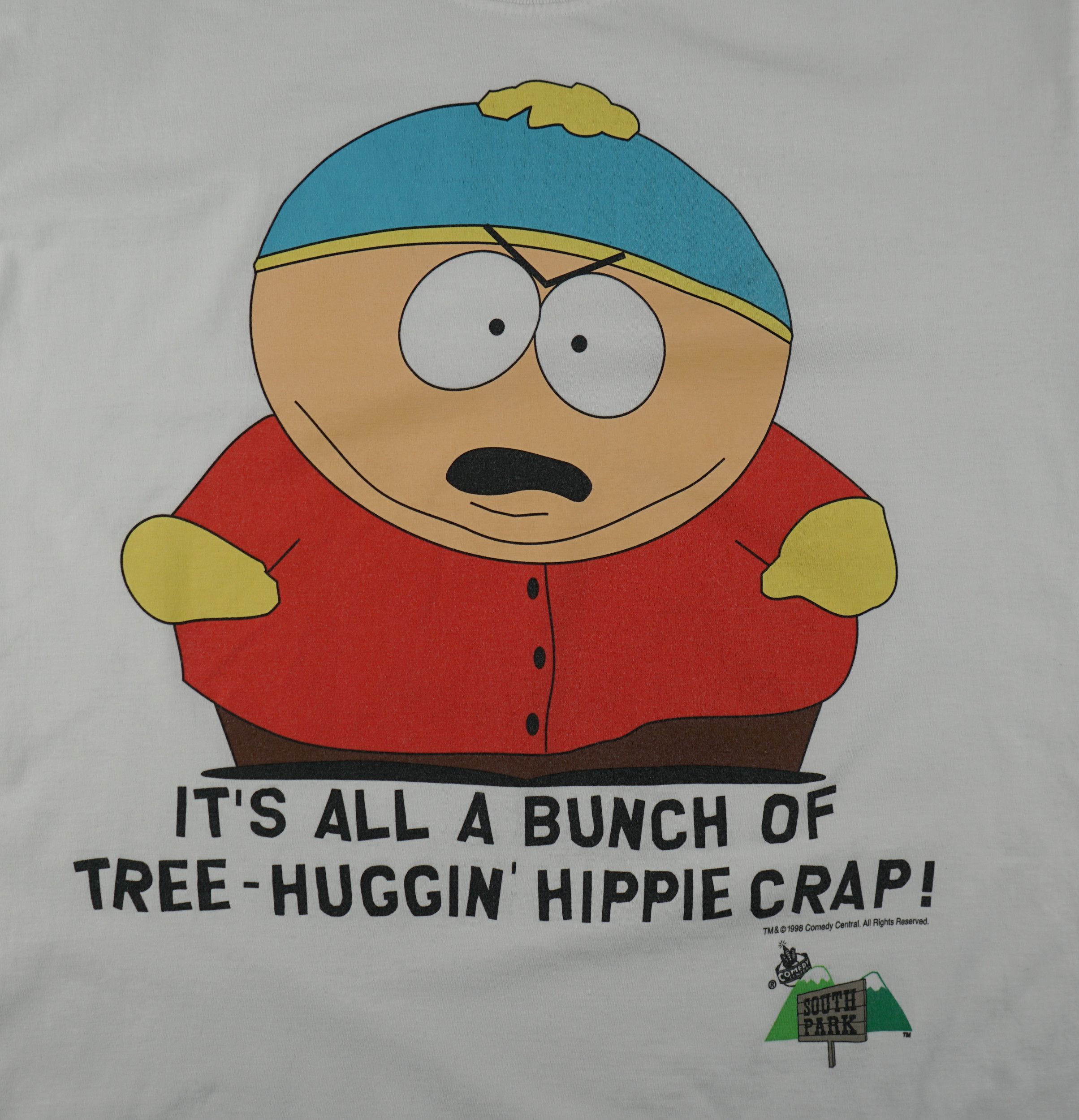 Cartoon Network × Vintage Vintage Cartman It's All a Bunch of Tree T Shirt Size US S / EU 44-46 / 1 - 2 Thumbnail