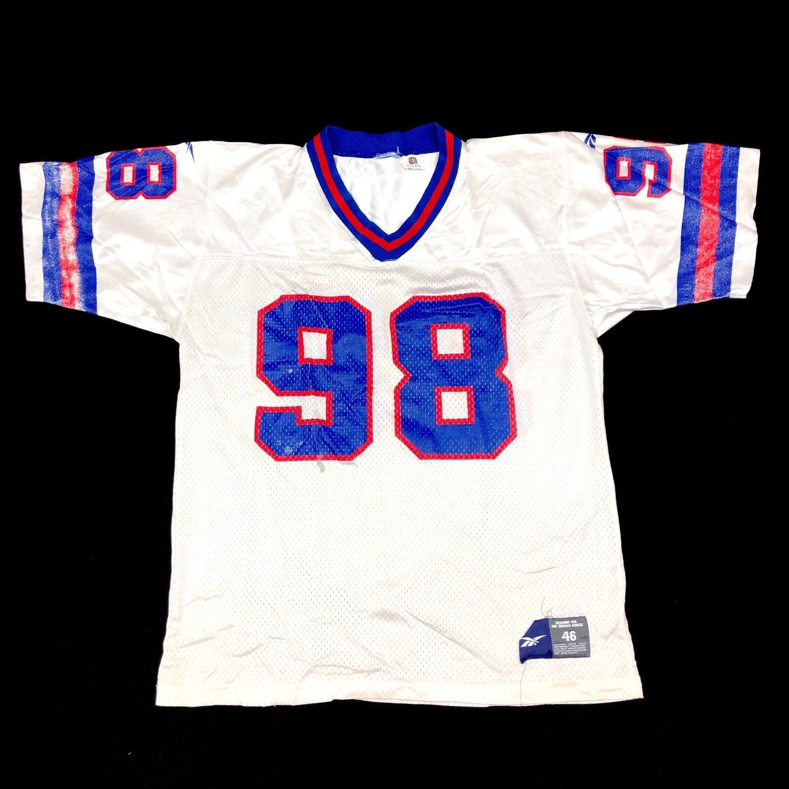 Vintage 2000s Y2K New York Giants Armstead #98 Reebok Jersey size XL Size US XL / EU 56 / 4 - 1 Thumbnail
