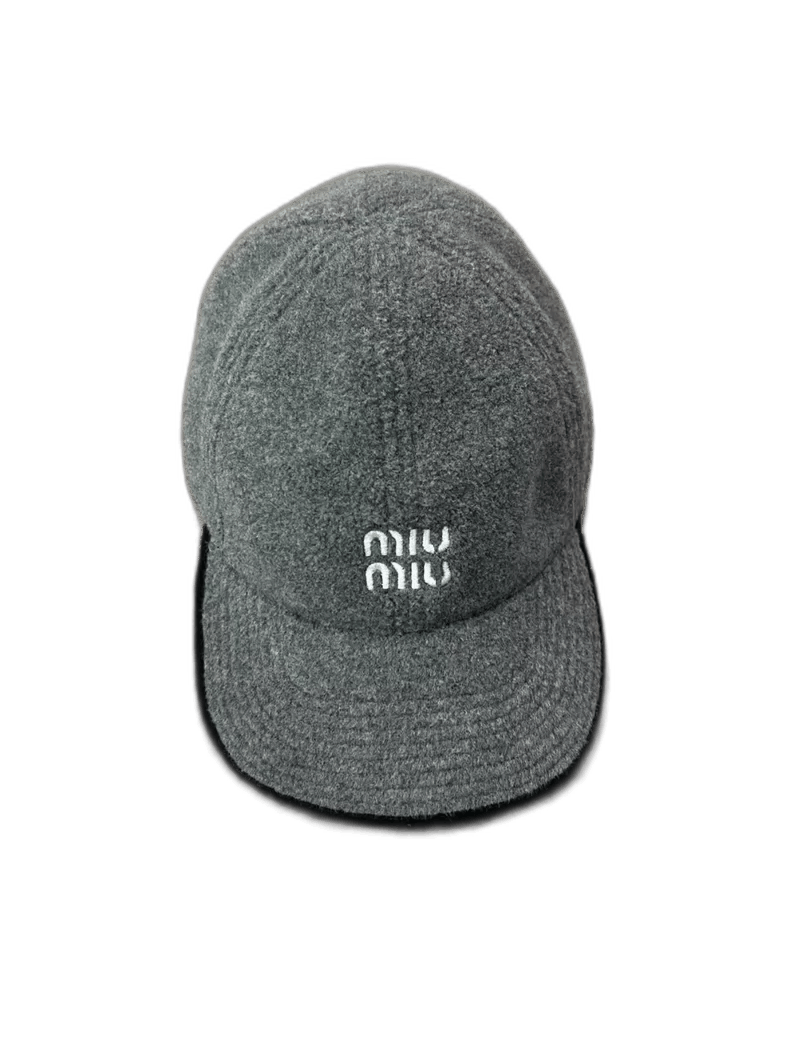 Miu Miu Miumiu Black Edge Baseball Cap Medium Size-yf Size ONE SIZE - 1 Thumbnail