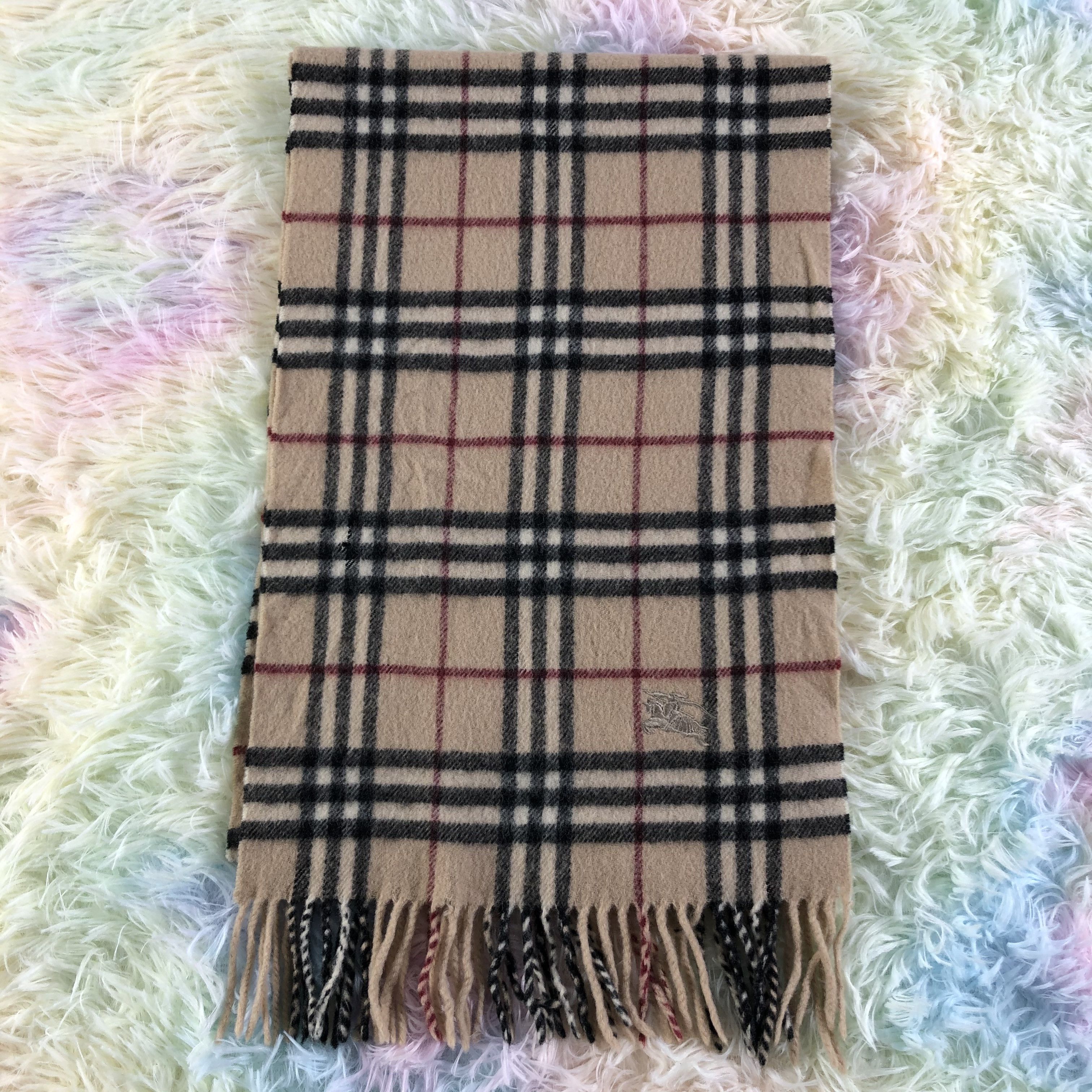 Burberry × Vintage Burberry Scarf / Muffler / Neckwear - KM49 Size ONE SIZE - 5 Thumbnail