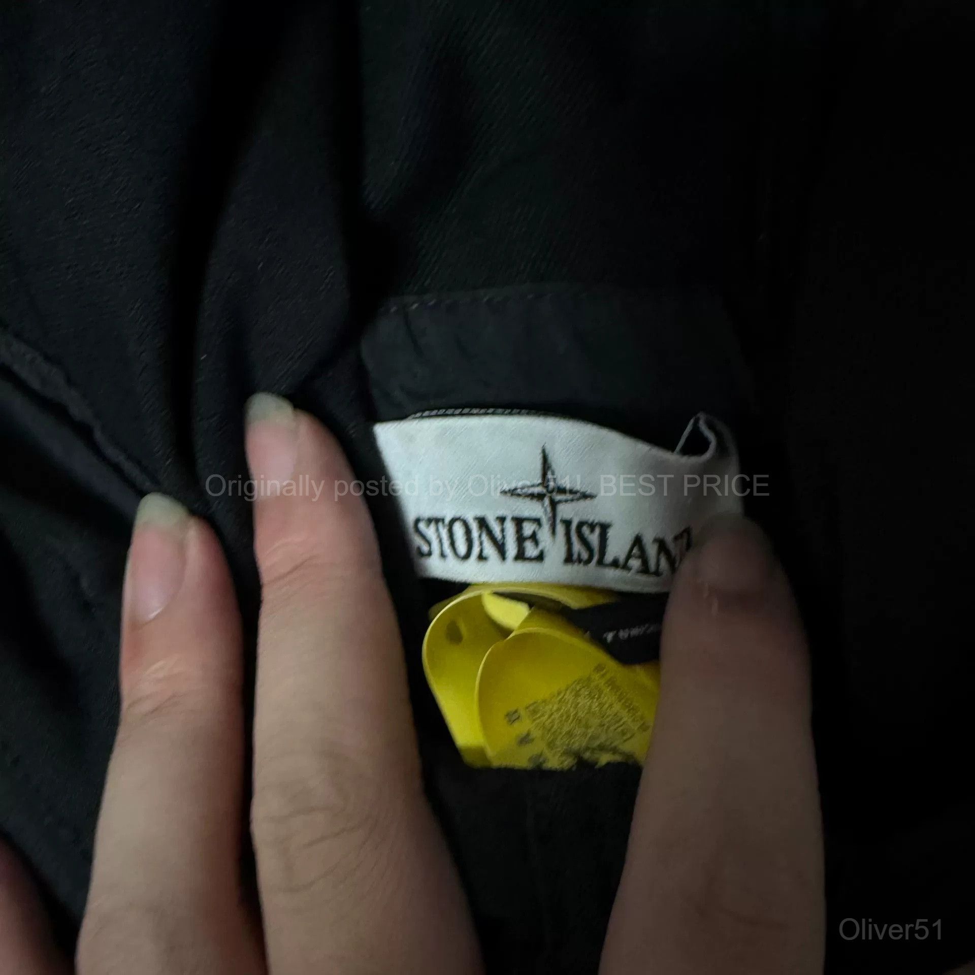Stone Island Black Hooded Softshell Jacket Bfajabczg, Men's (Size Xl) — image 3 of 6