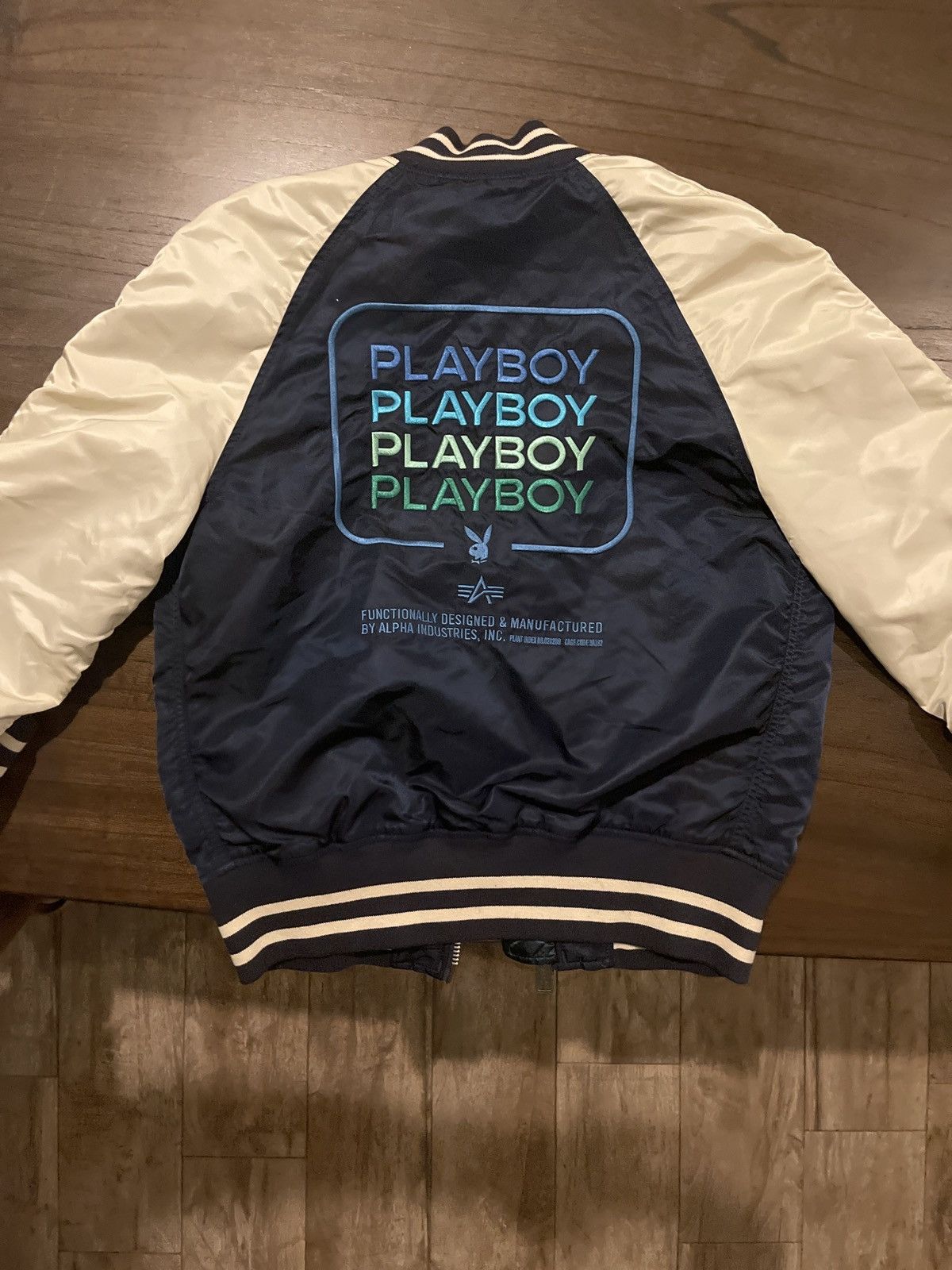 AlphaStyle Bomber jacket Playboy bunny Size US L / EU 52-54 / 3 - 1 Thumbnail